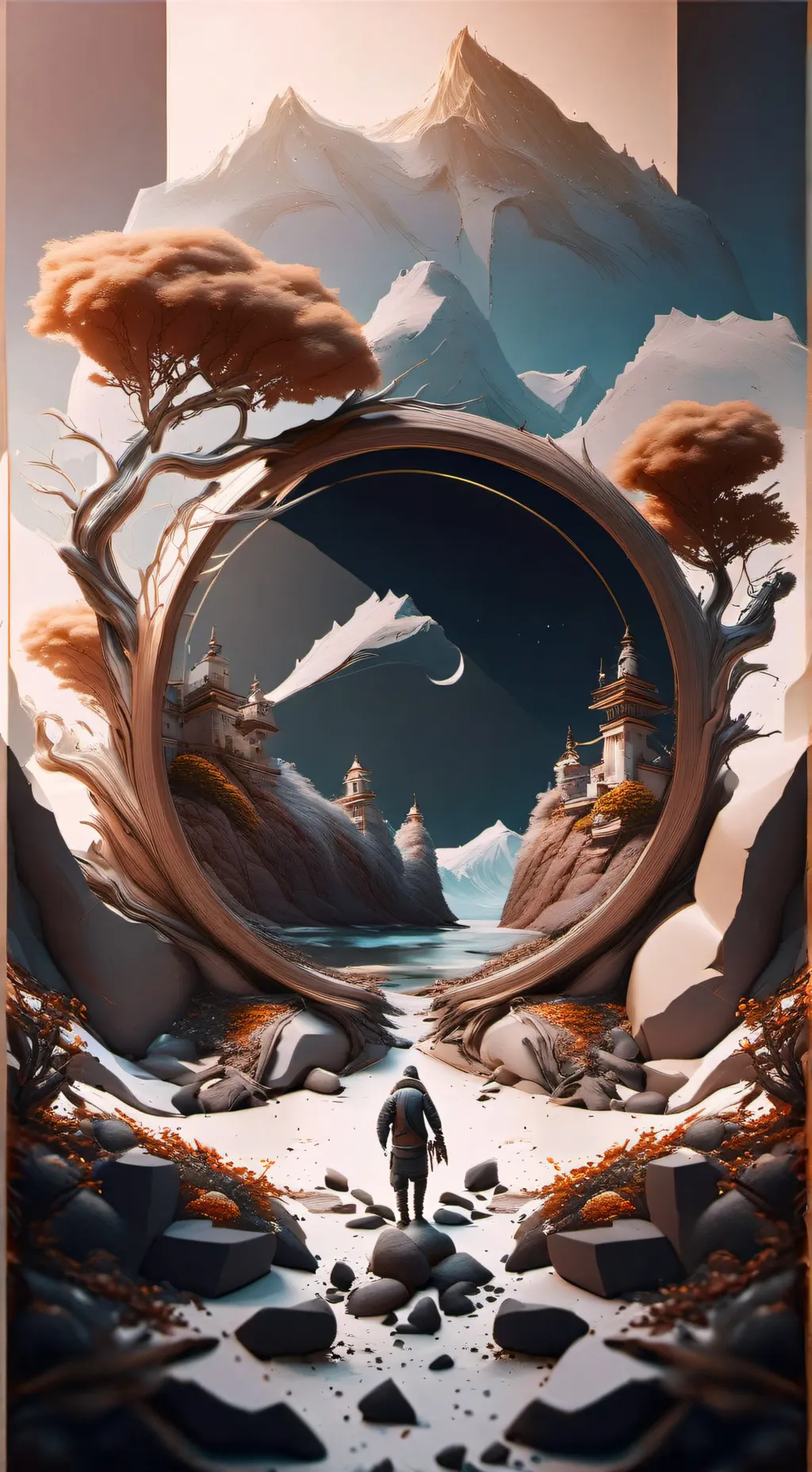 ai character: thanos~ background