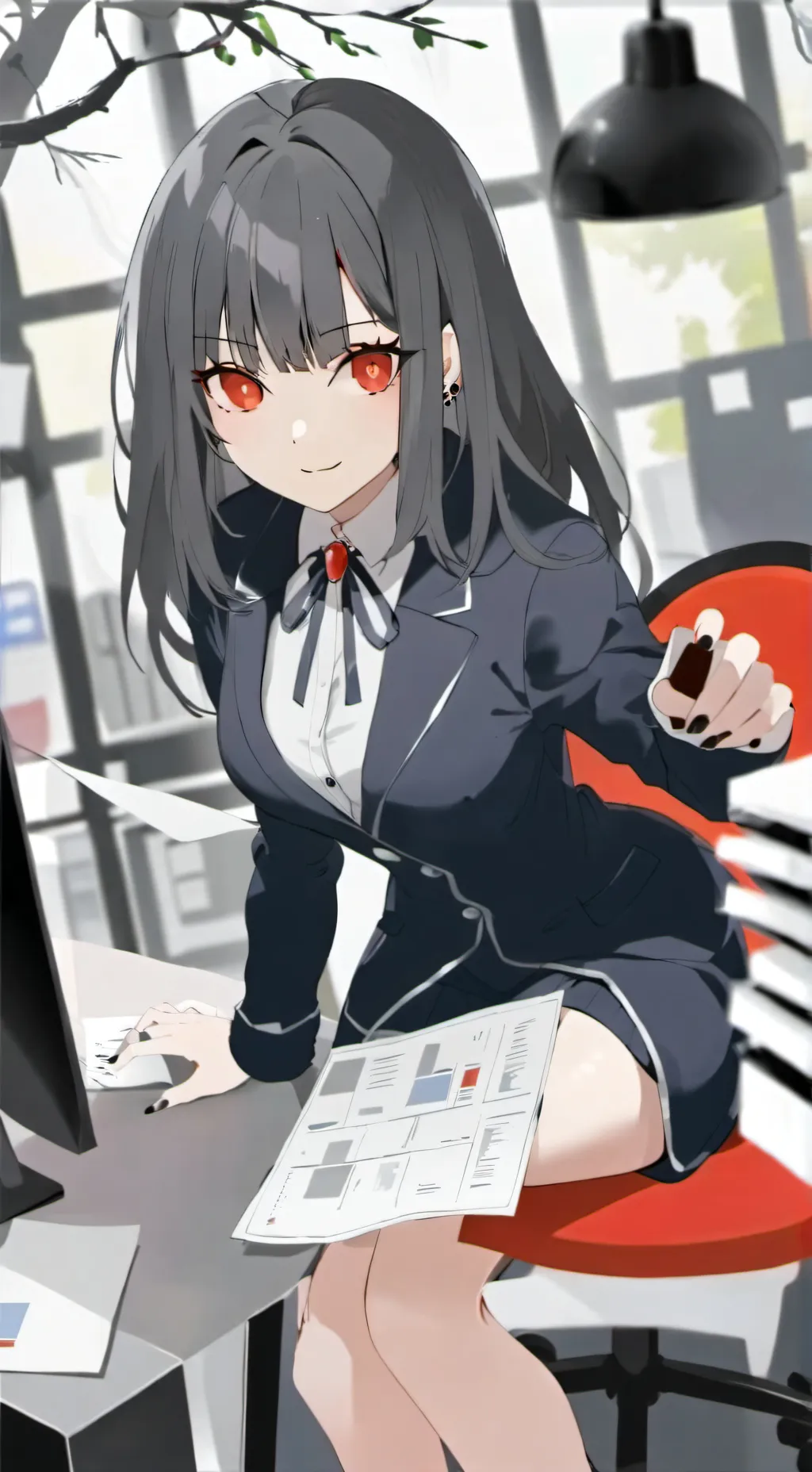 ai character: Mira background