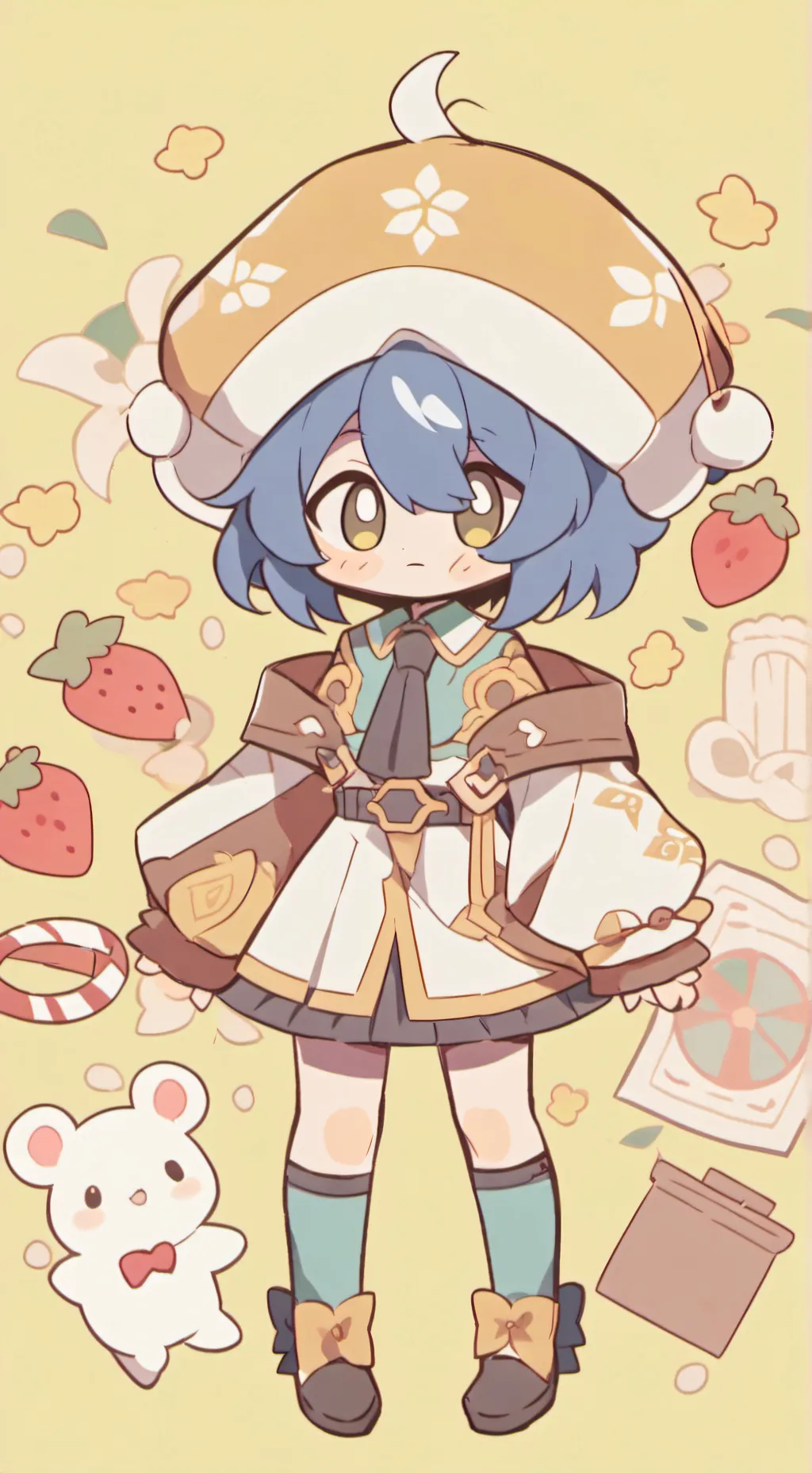 ai character: sonic y shadow  background