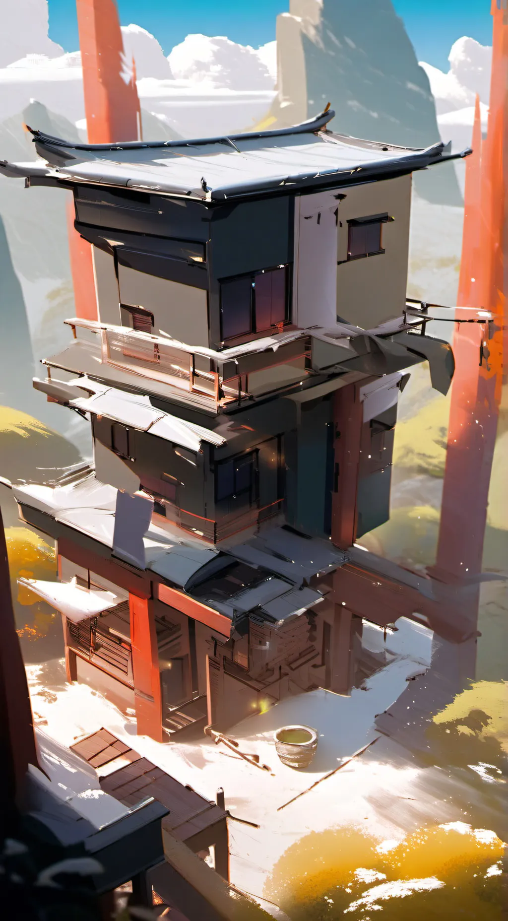 ai character: Andréa background