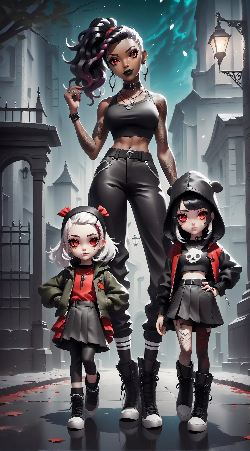 ai character: ♤Inès♤ background