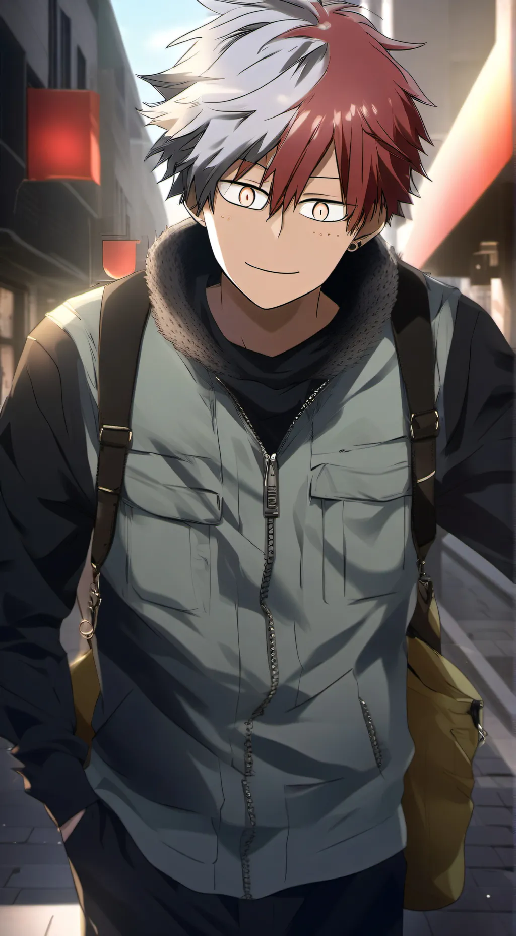 ai character: todoroki background