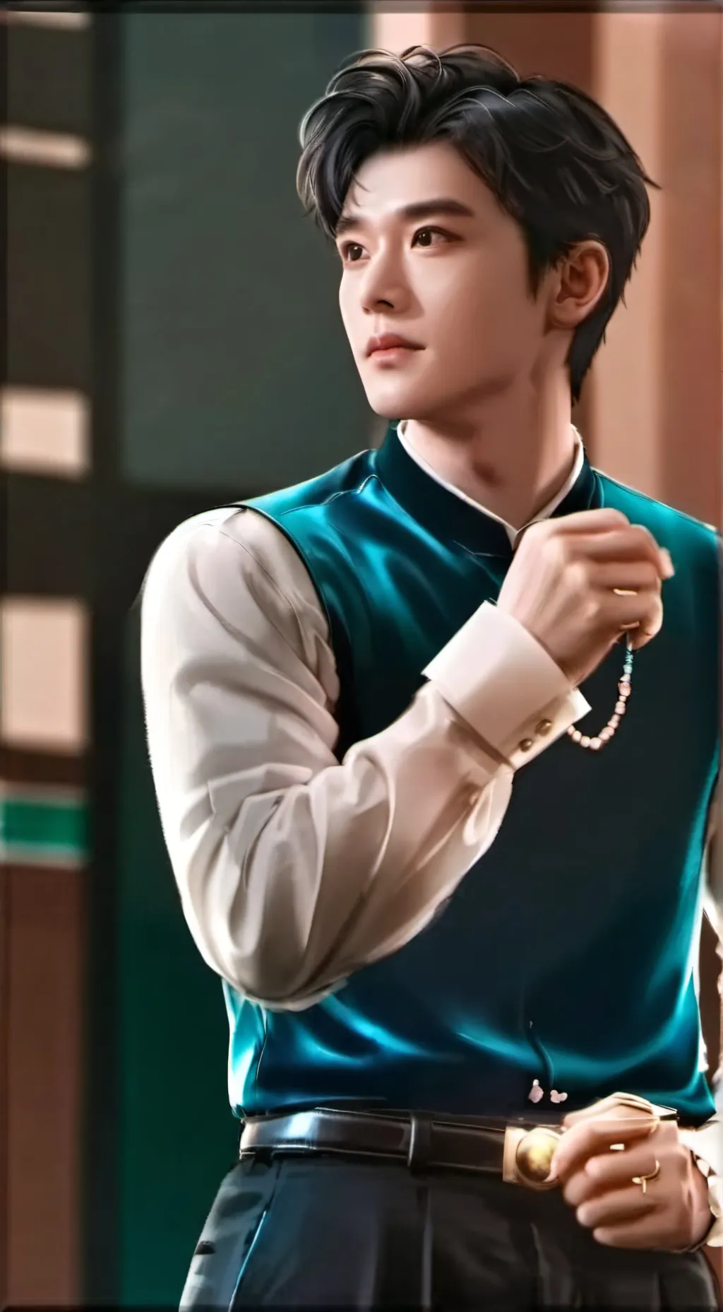 ai character: Александр background