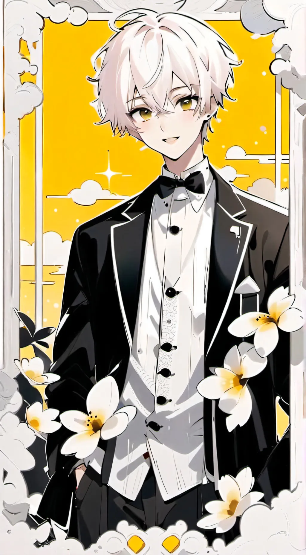 ai character: Larry  background