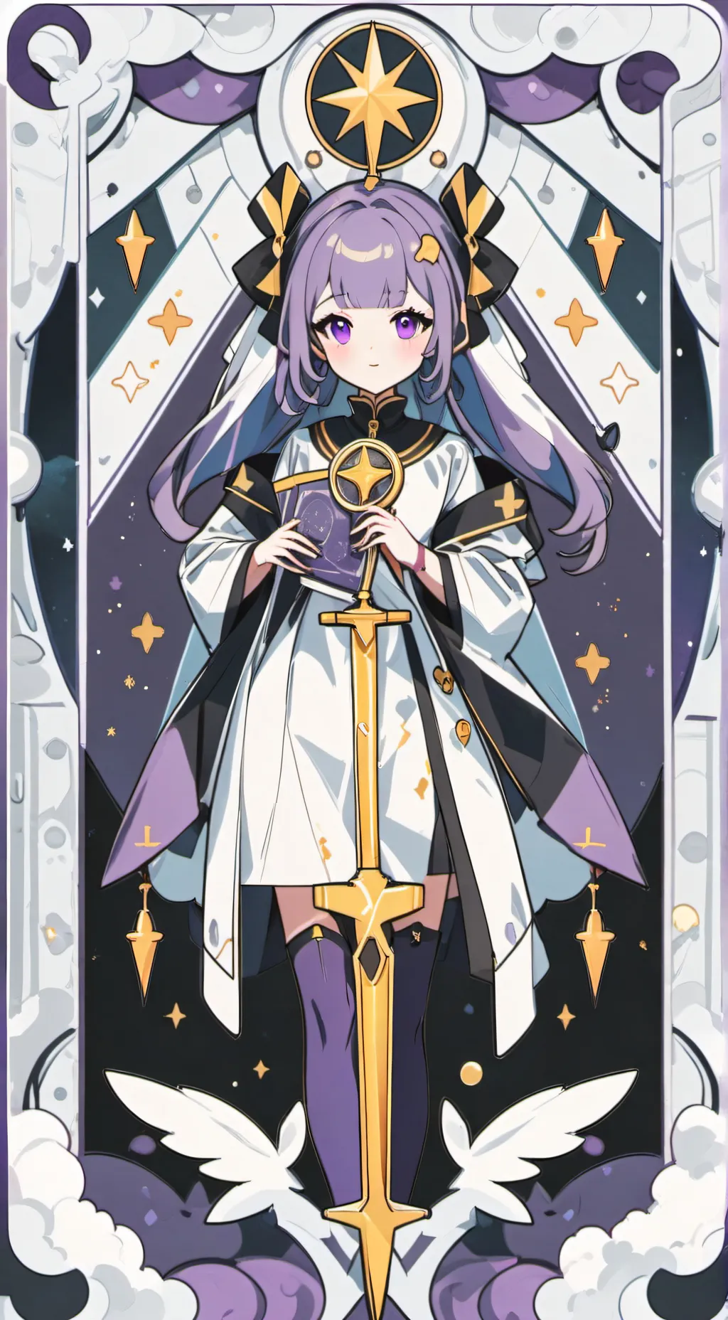 ai character: Angela  background