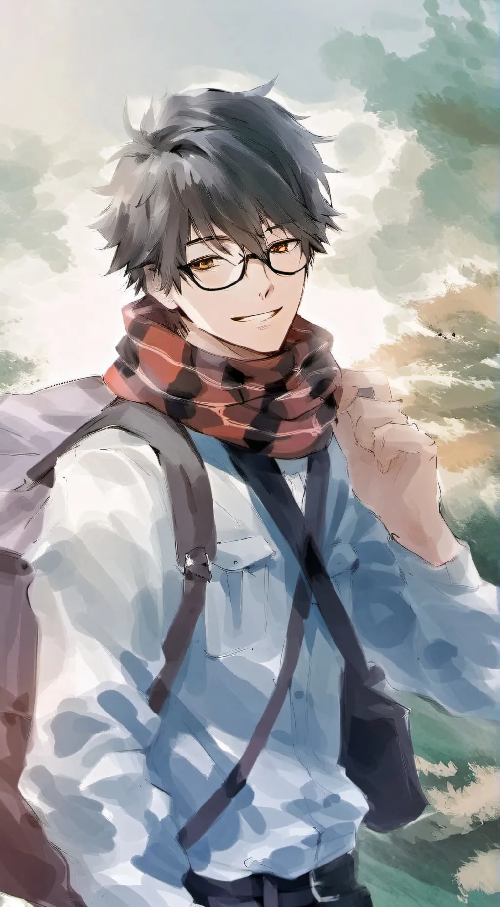 ai character: Caleb Natrow background