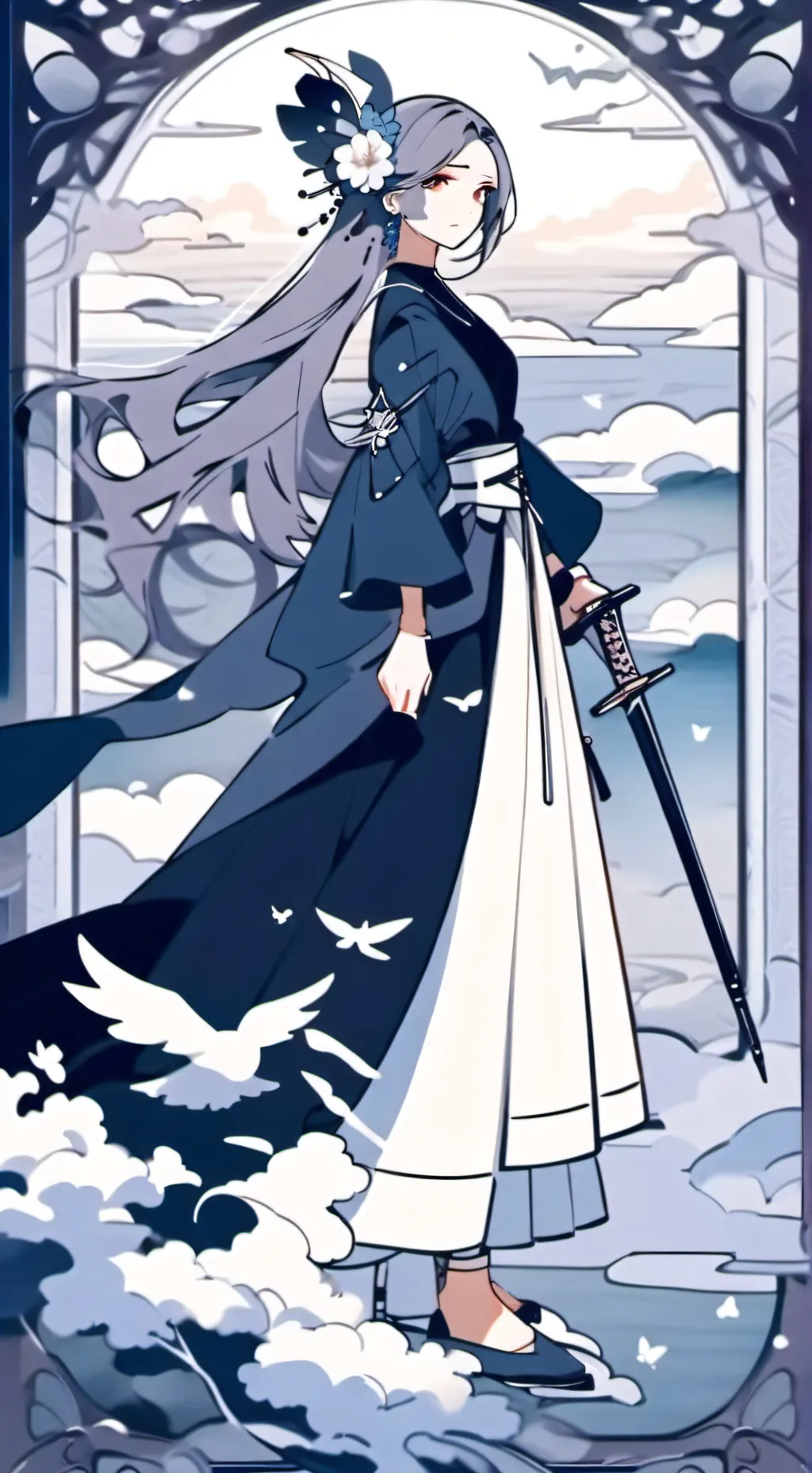 ai character: yuna background