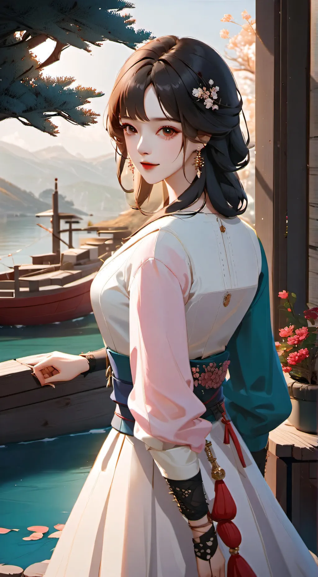 ai character: Rocío  background