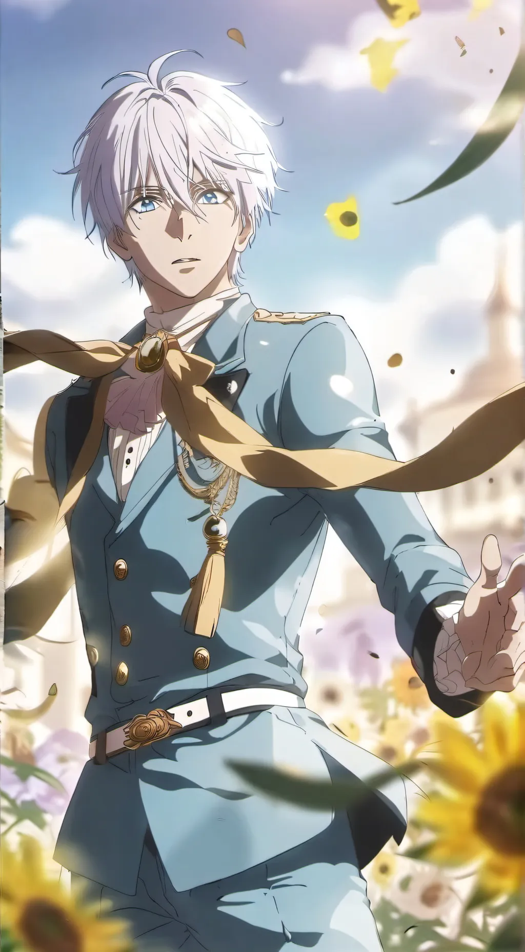 ai character: Satoru Gojo background