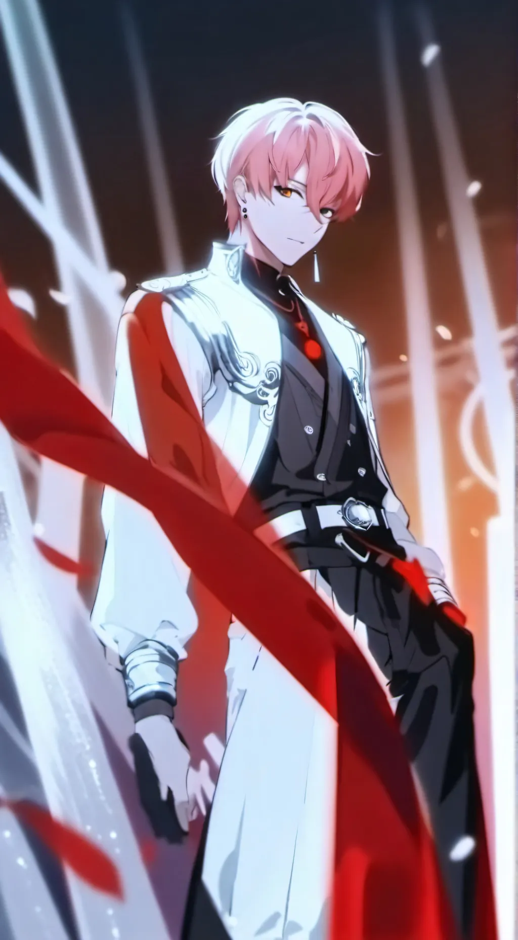 ai character: Shoto Todoroki  background