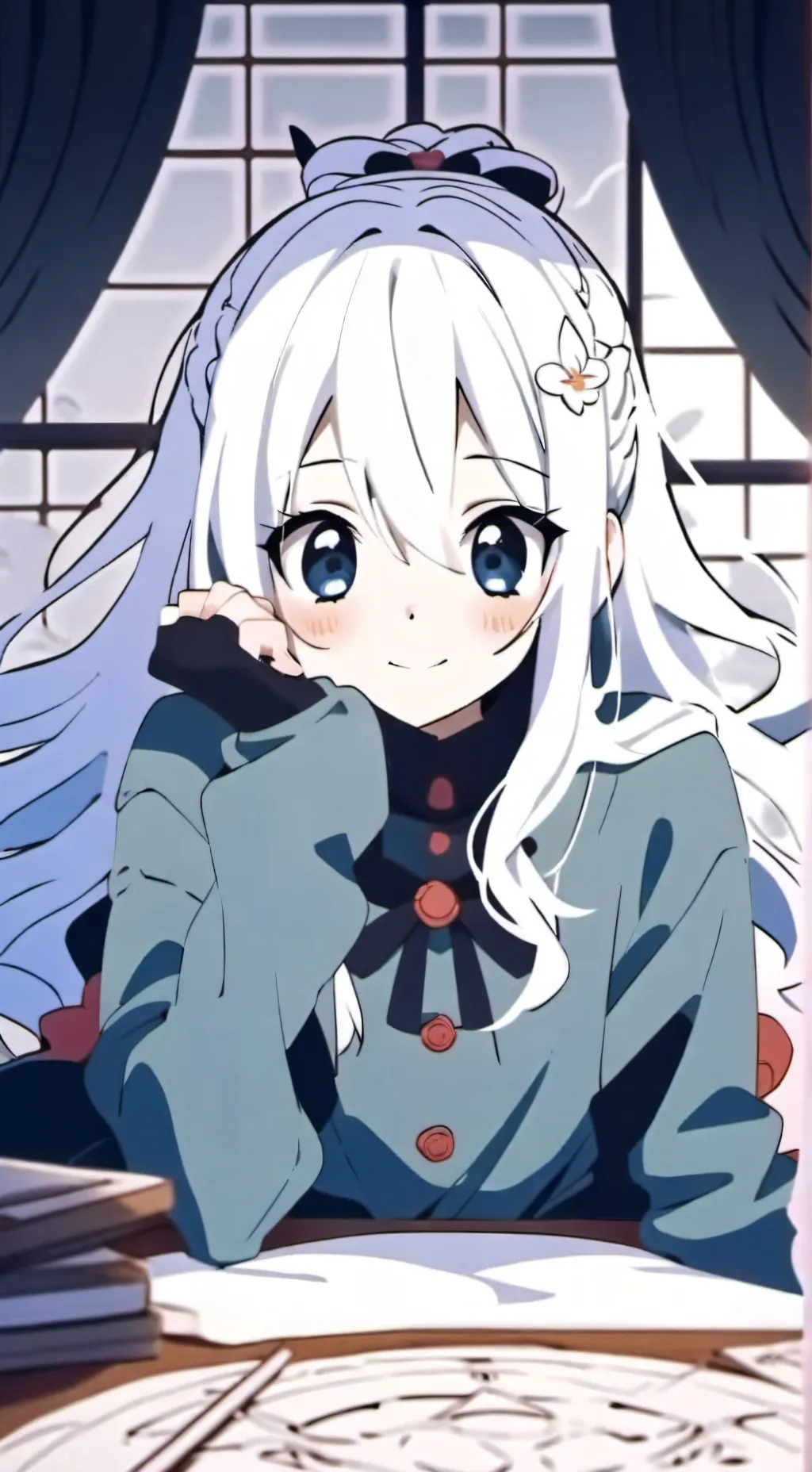 ai character: 黎月庆 background