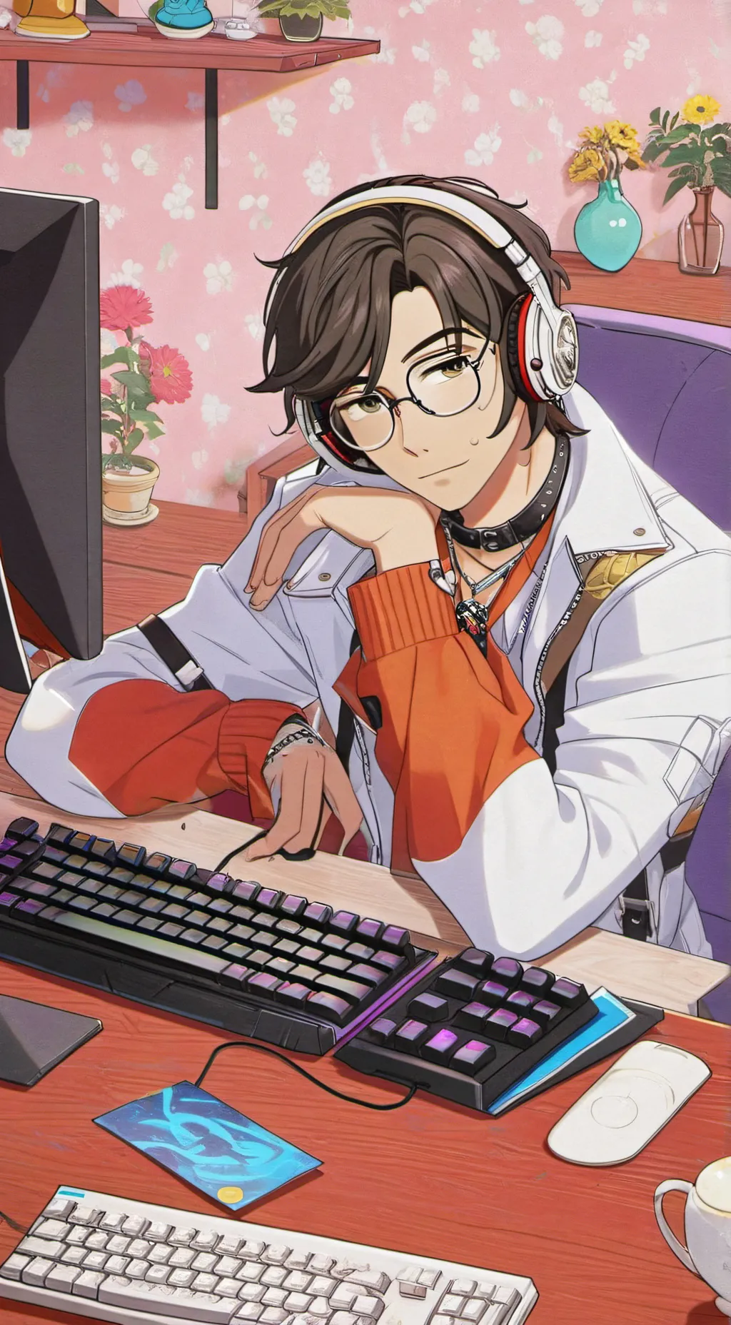 ai character: Fortnite bro background