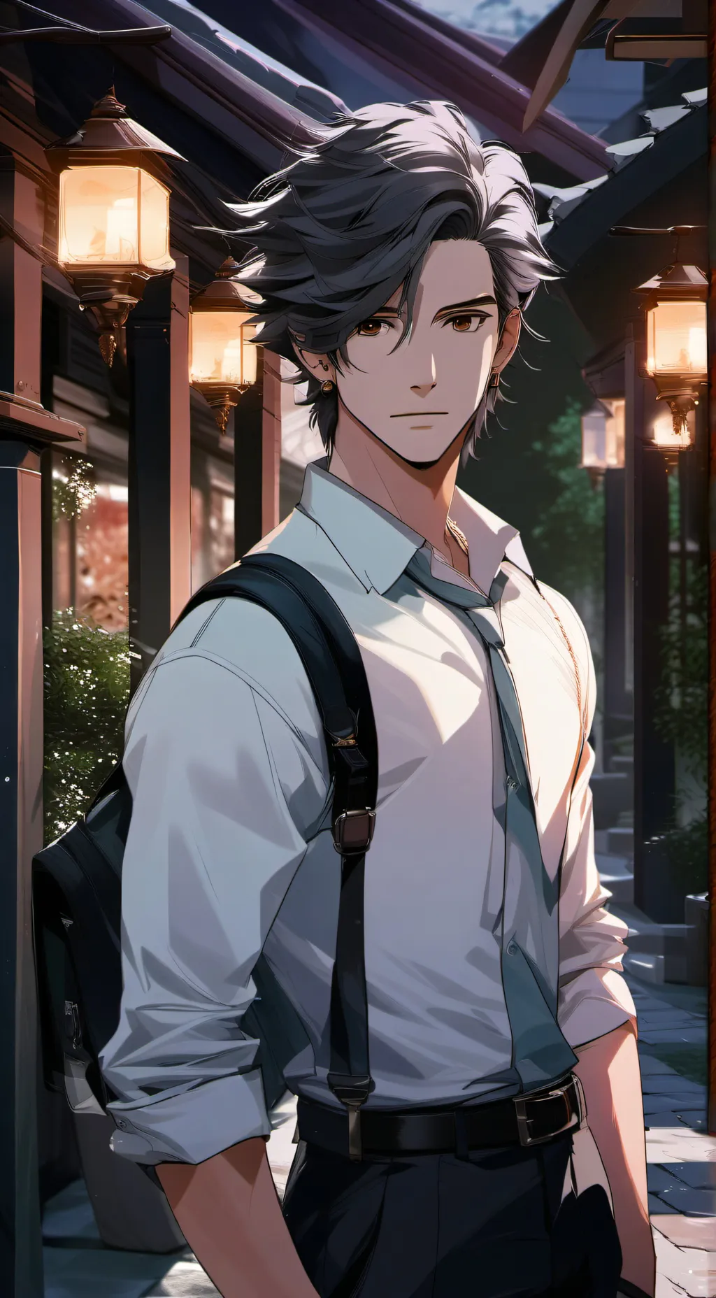 ai character: Josh  background