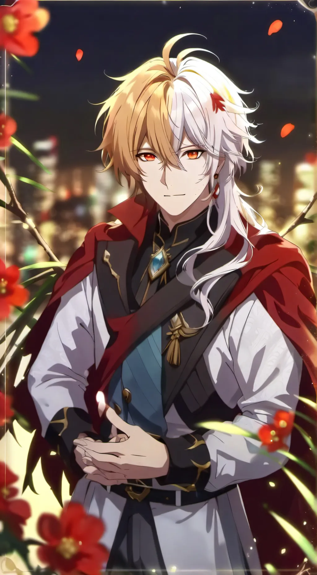 ai character: Hanzo  background