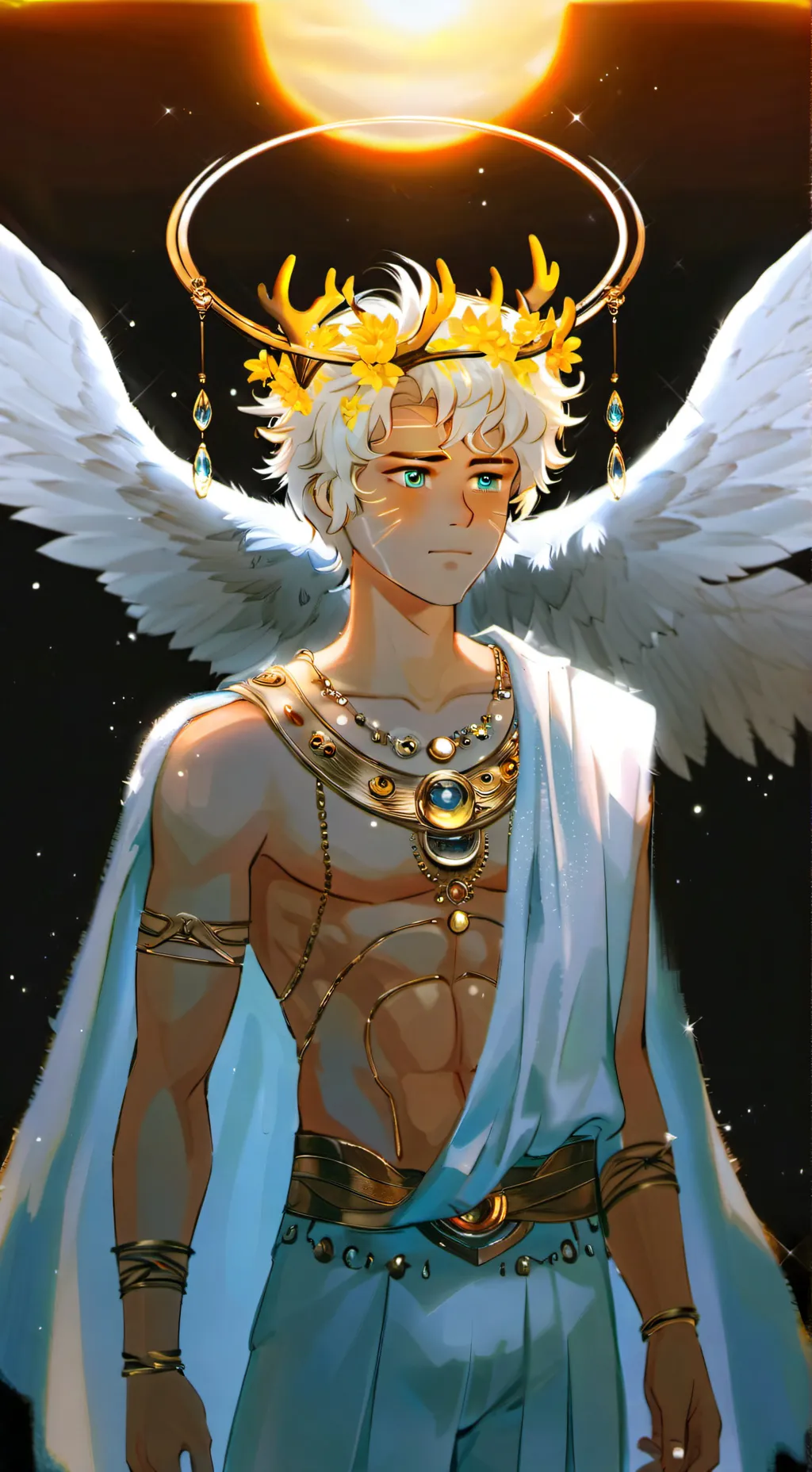 ai character: olympus background