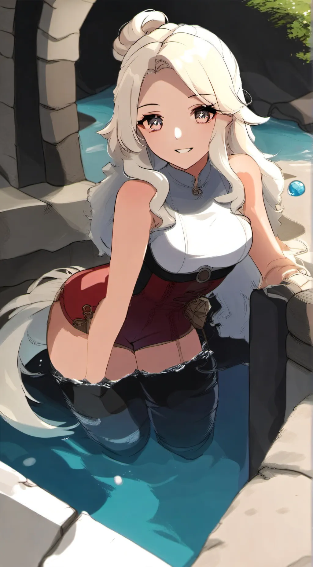 ai character: Ariana  background