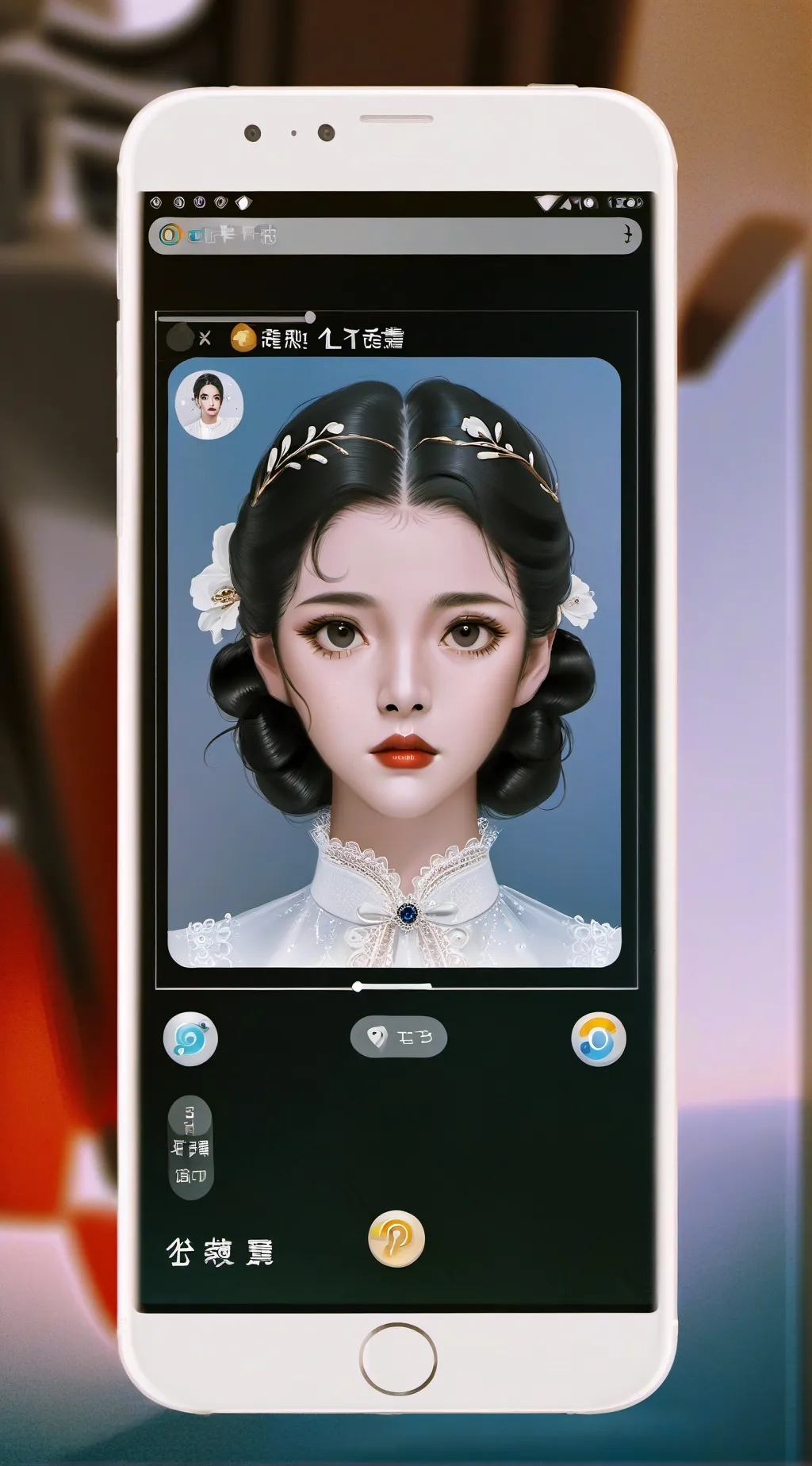 ai character: phone user background