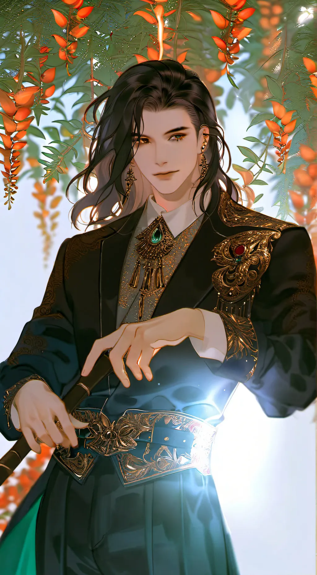 ai character: lucas  background