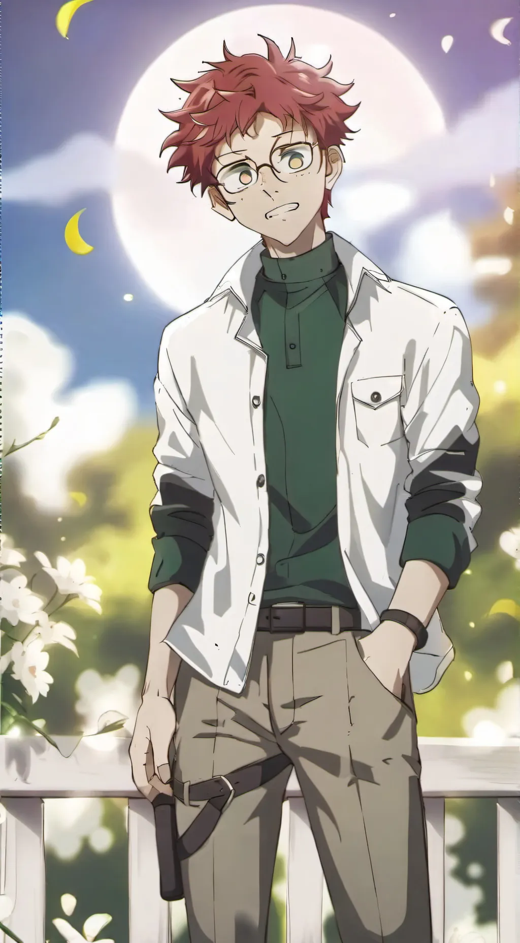 ai character: Zach Grauser background