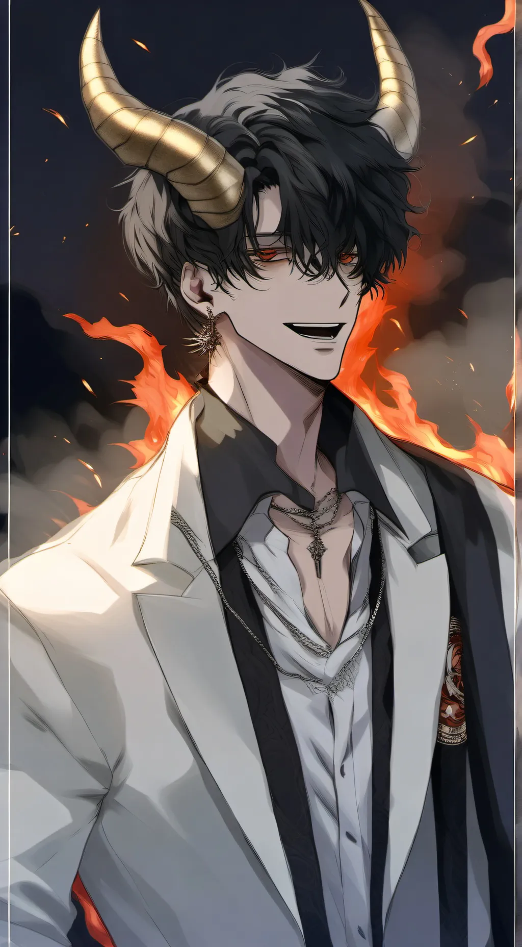 ai character: satan background