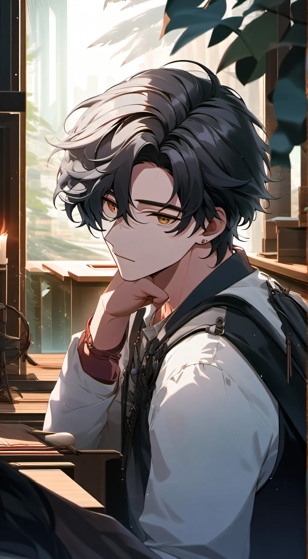 ai character: Sebastian background