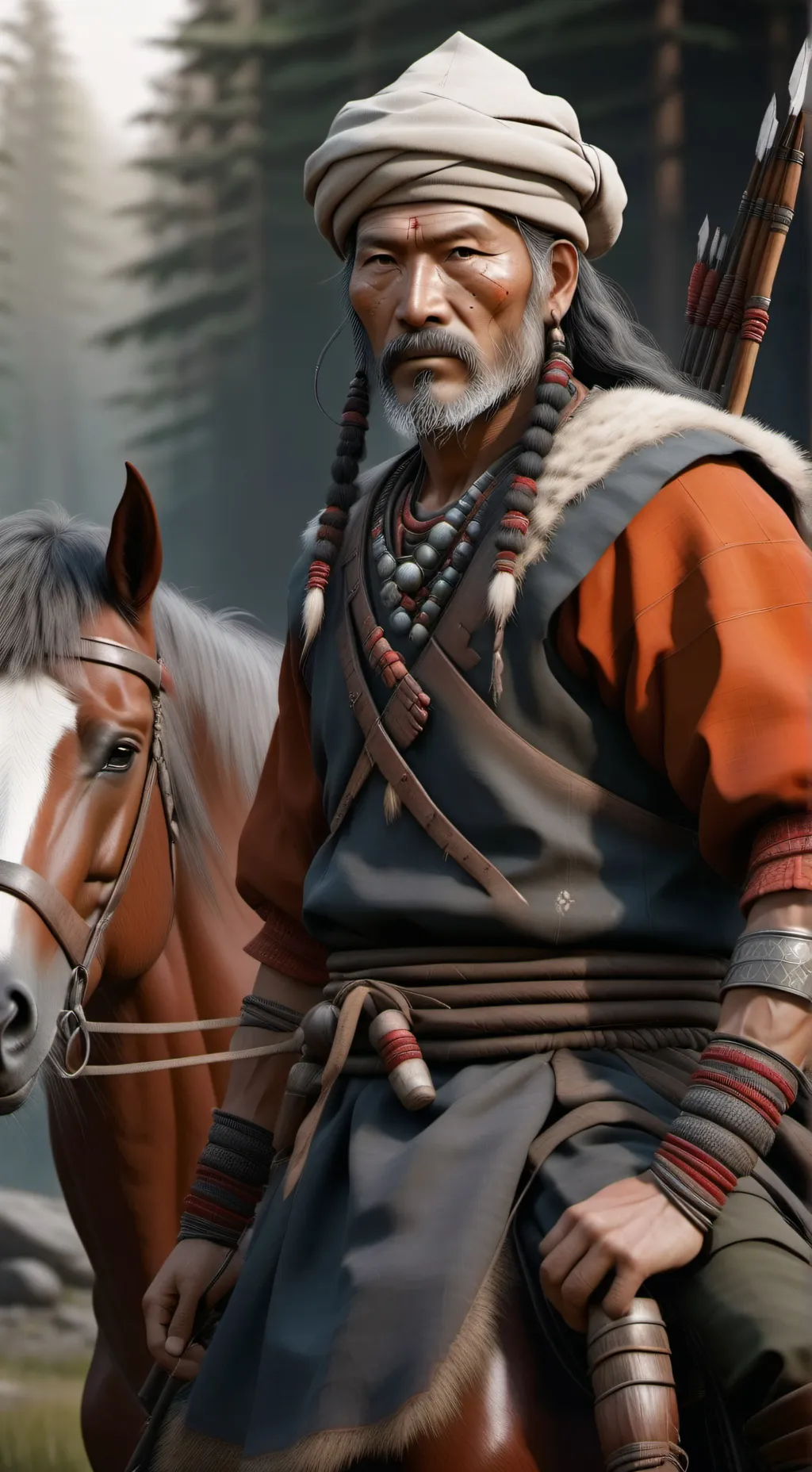 ai character: The Last Hun background