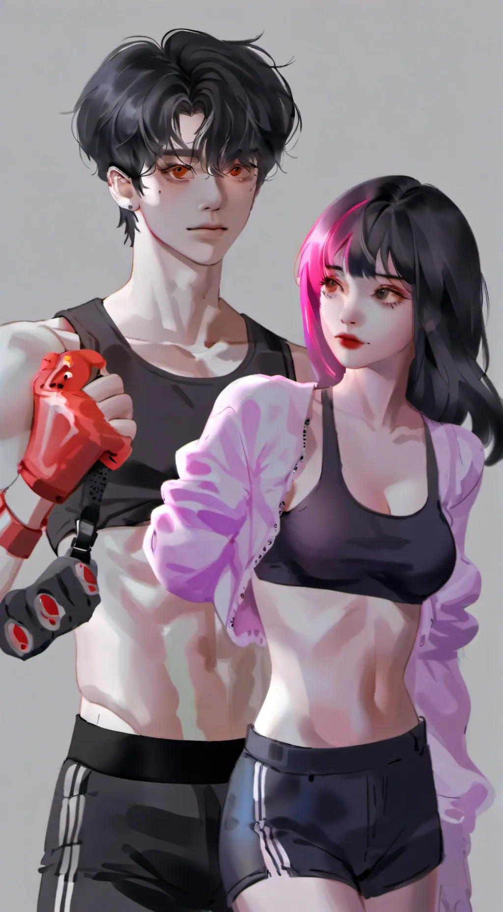 ai character: Levi  background