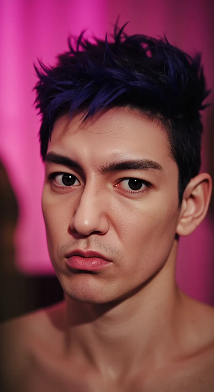 ai character: Thanos  background