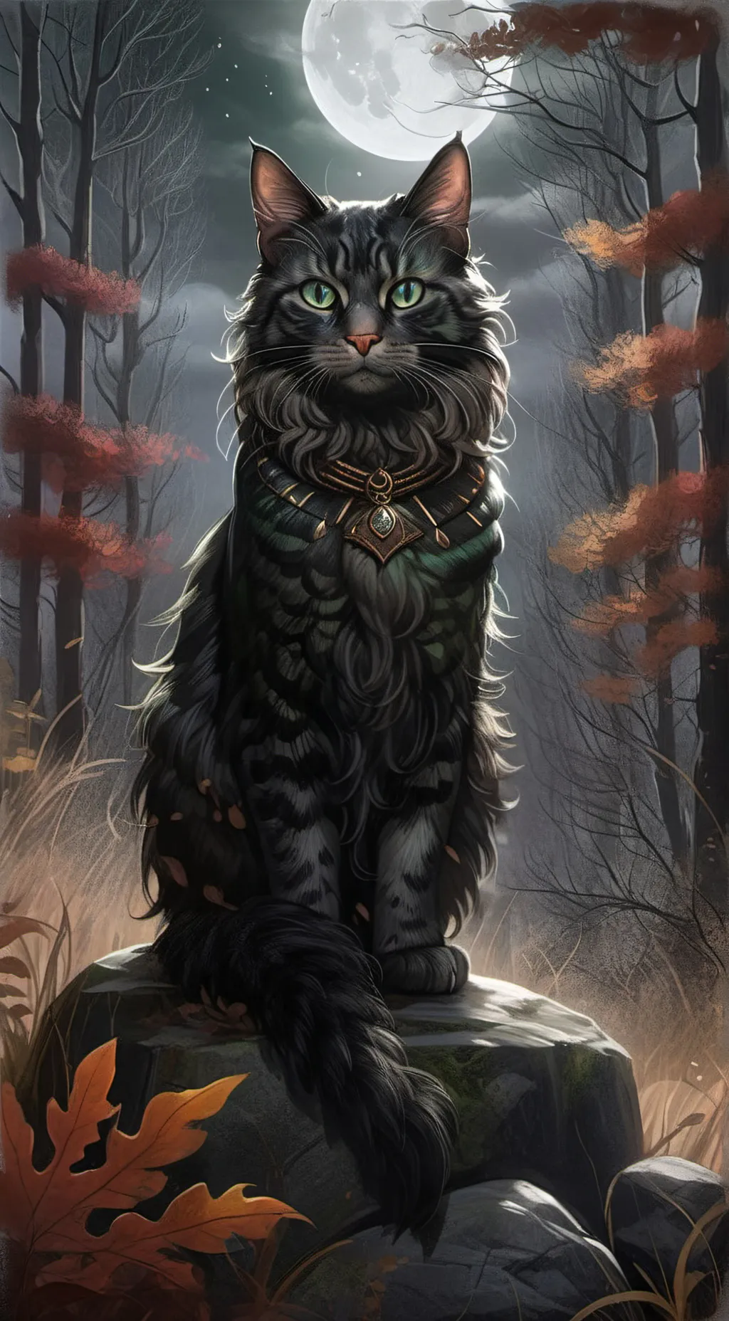 ai character: NightClan background