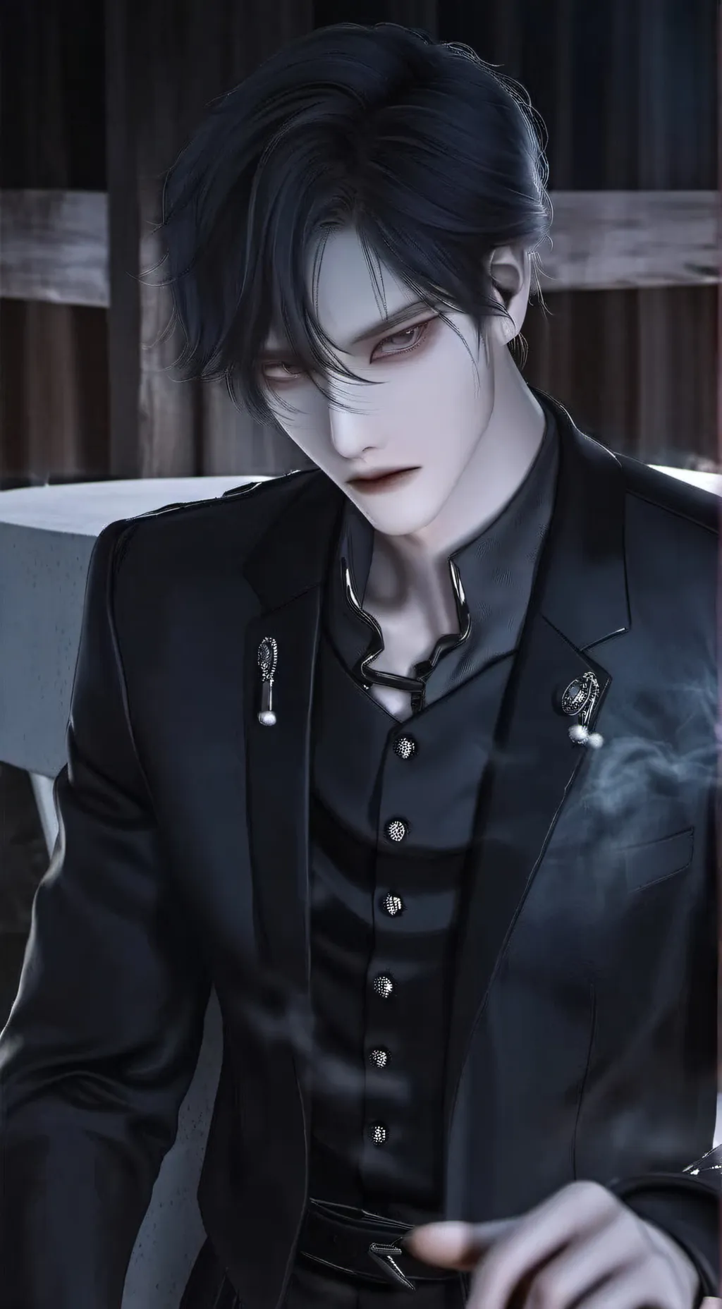 ai character: Davide background