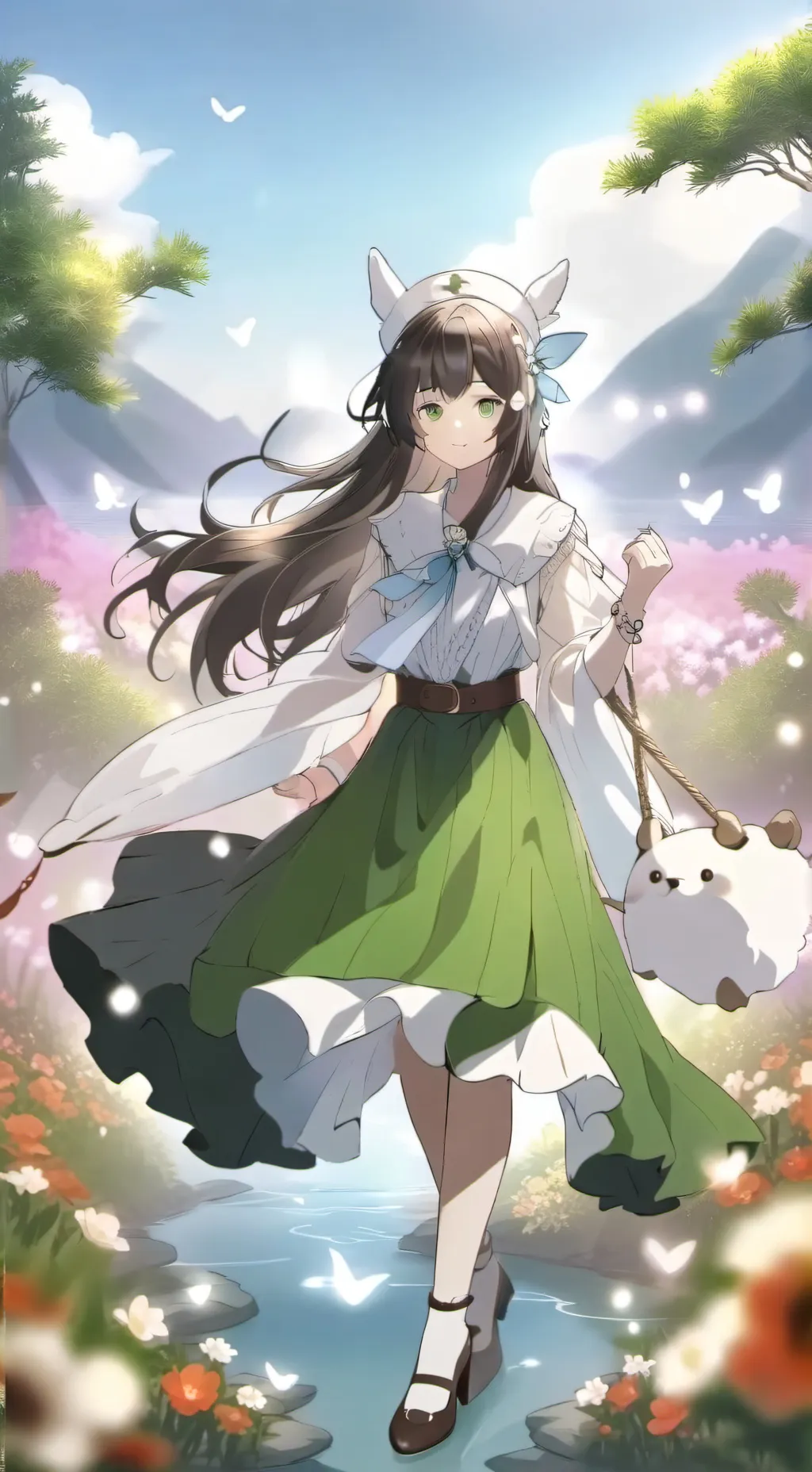 ai character: Вера background