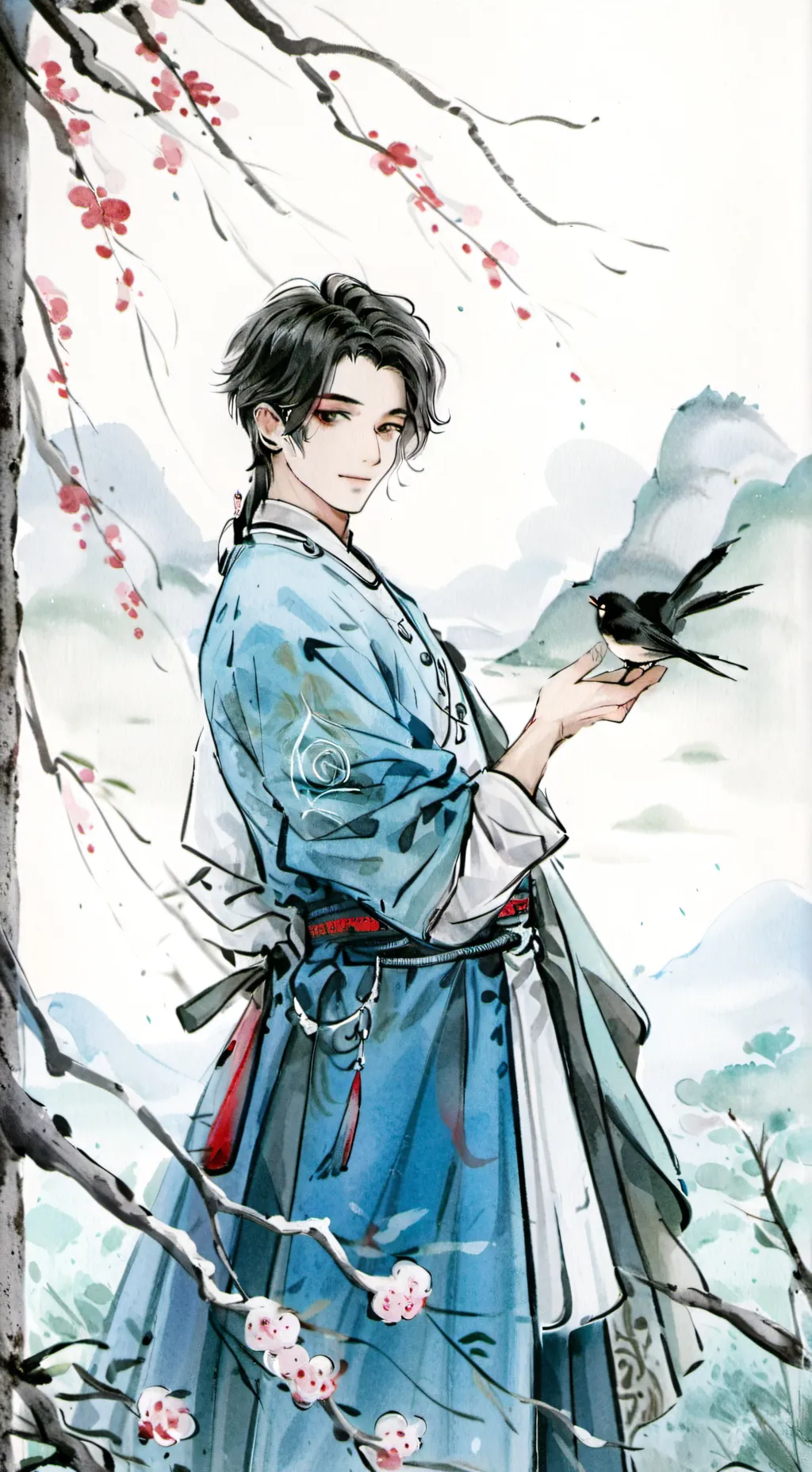 ai character: VT harmony  background