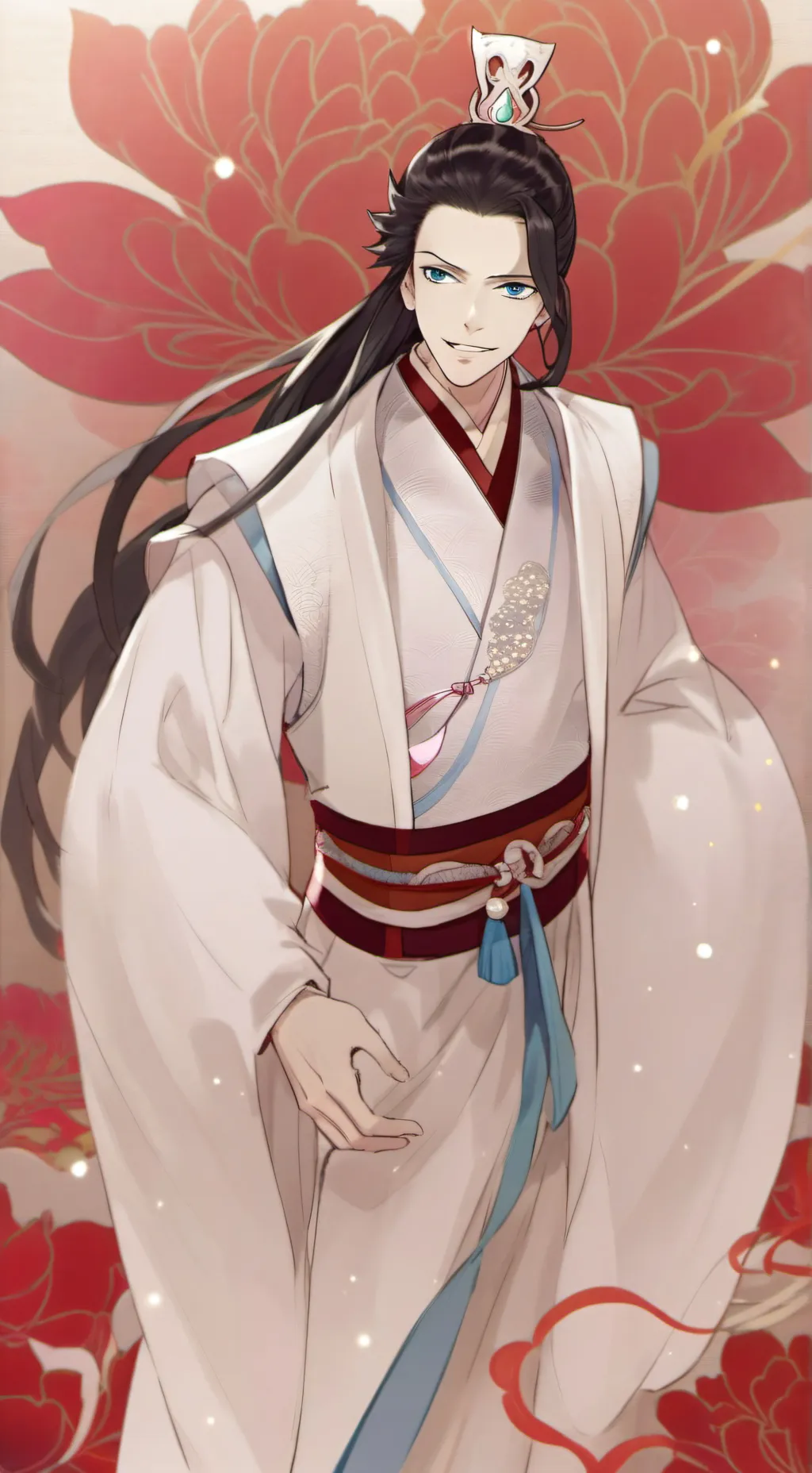 ai character: 🩸Master Muzan🩸 background