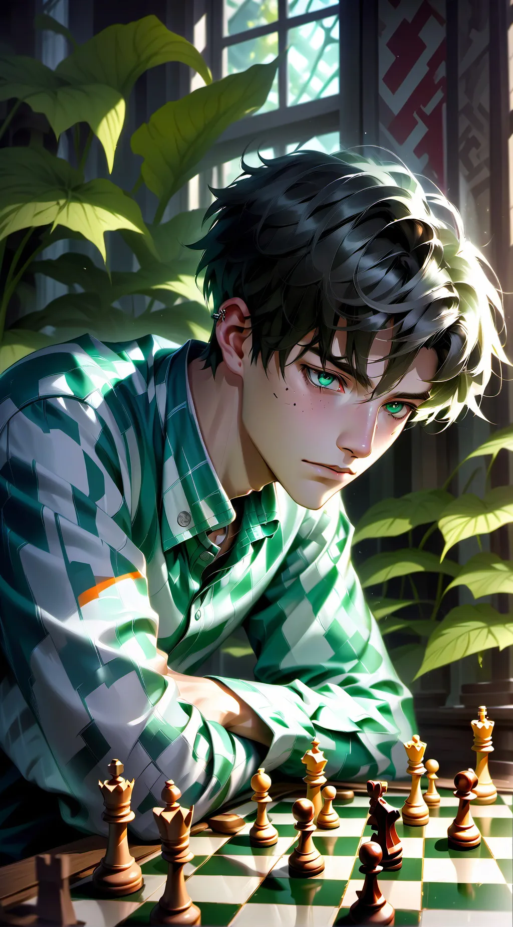 ai character: Sam background