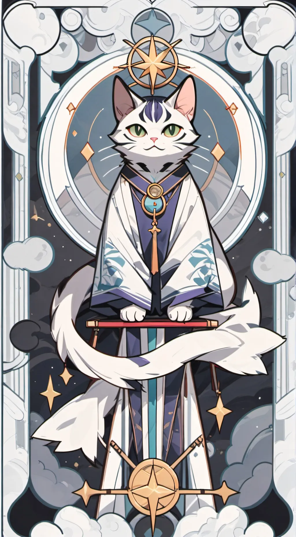 ai character: istg island background