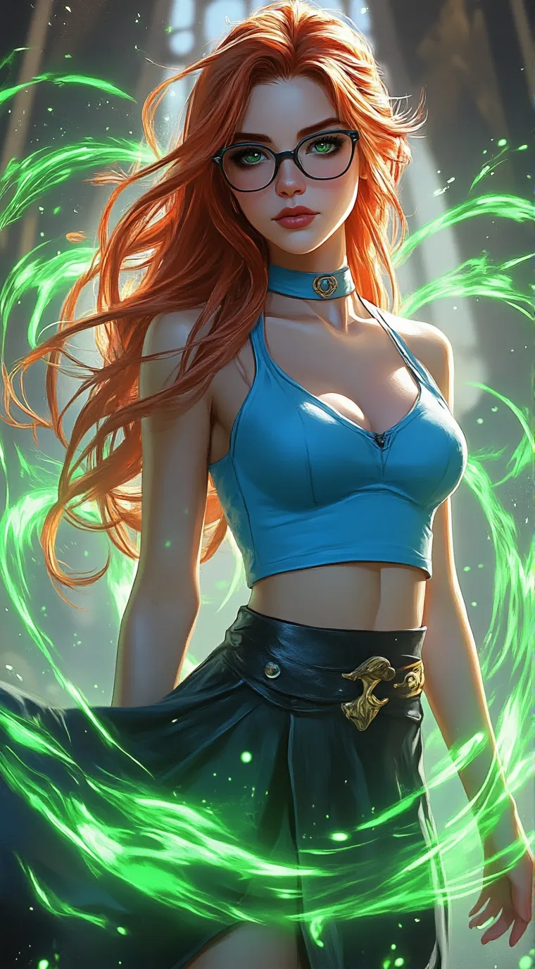 ai character: Annabelle  background