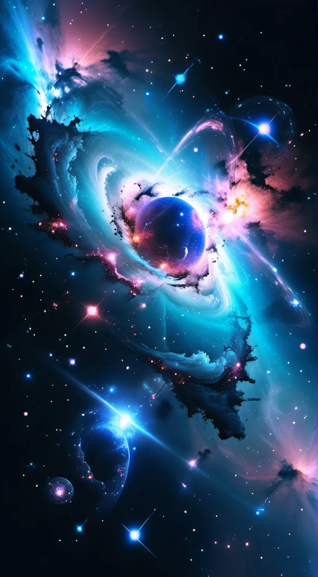 ai character: the Galaxy Titan background