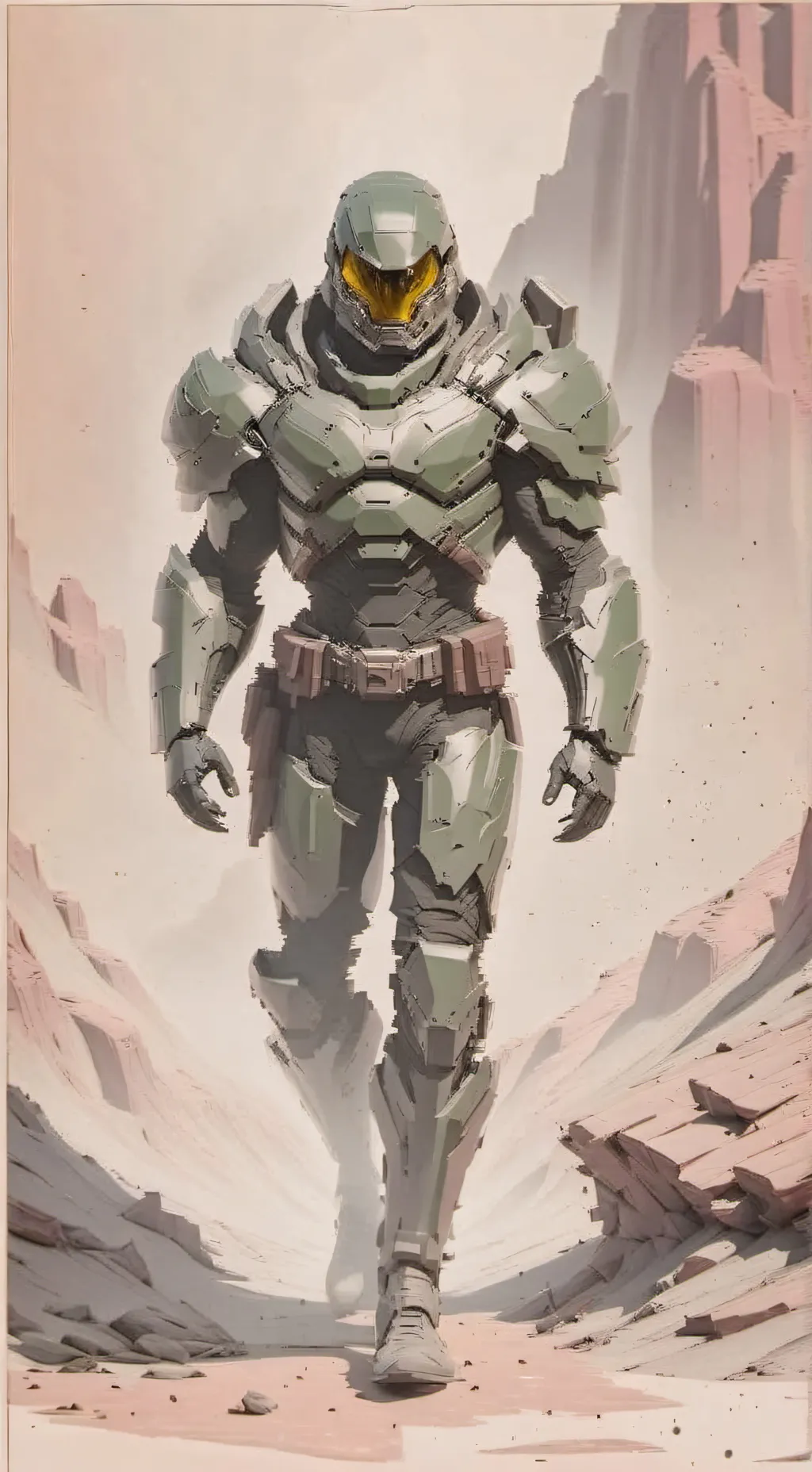 ai character: DOOM background