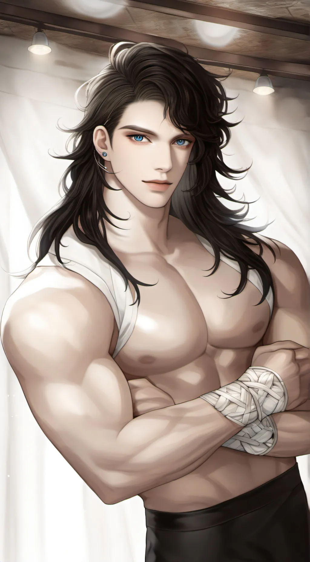 ai character: Aaron Martin background