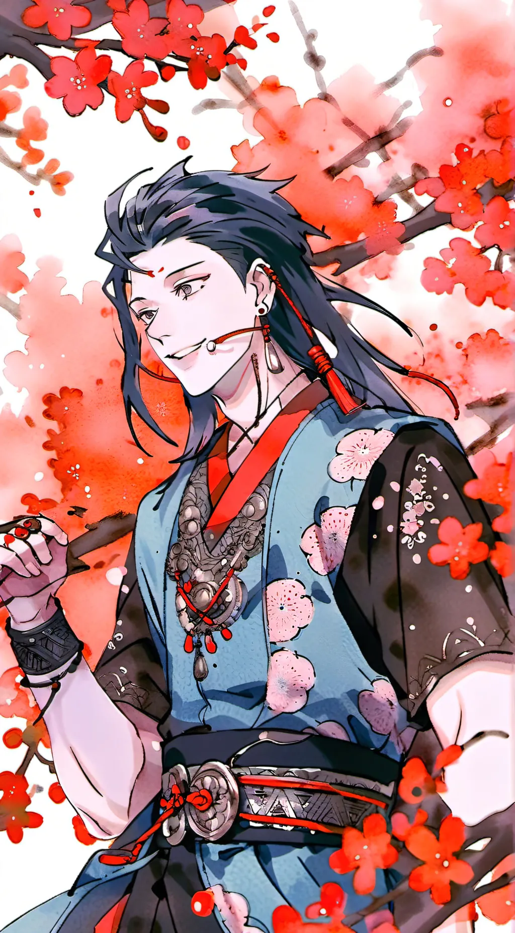 ai character: JJK in your house  background