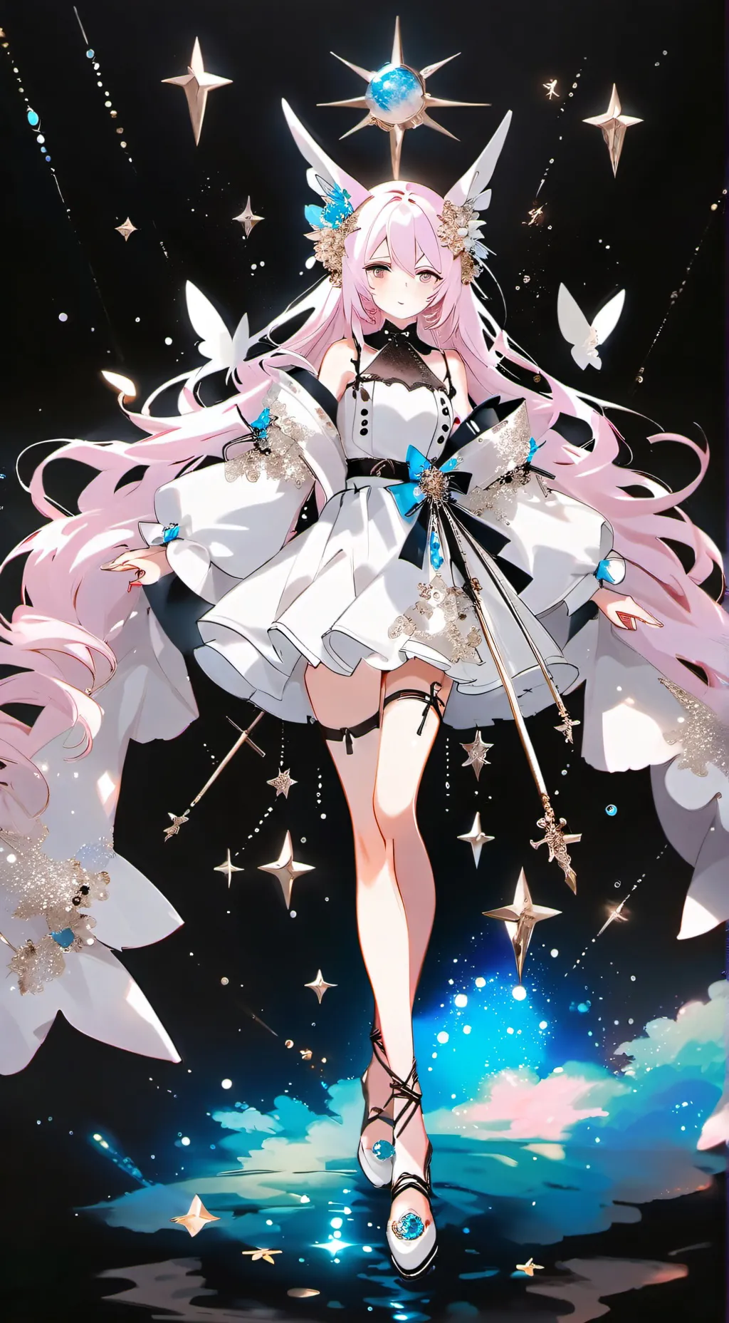 ai character: ци сунь background