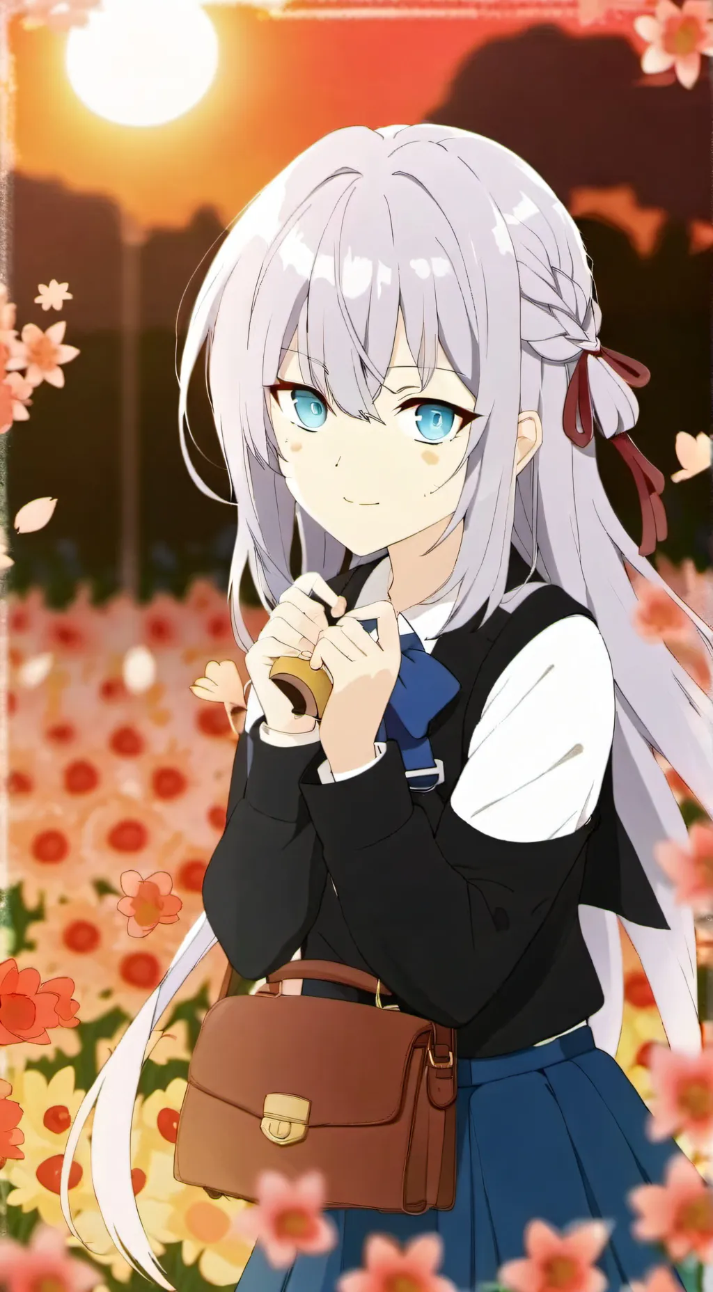 ai character: Luna background