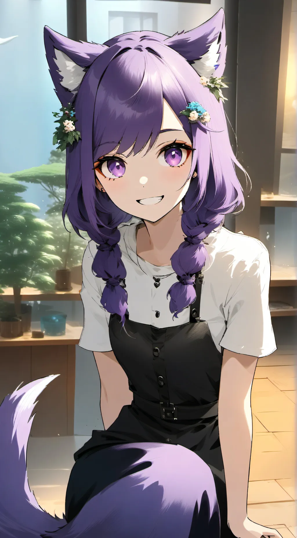 ai character: Mystic Sea Spirit background