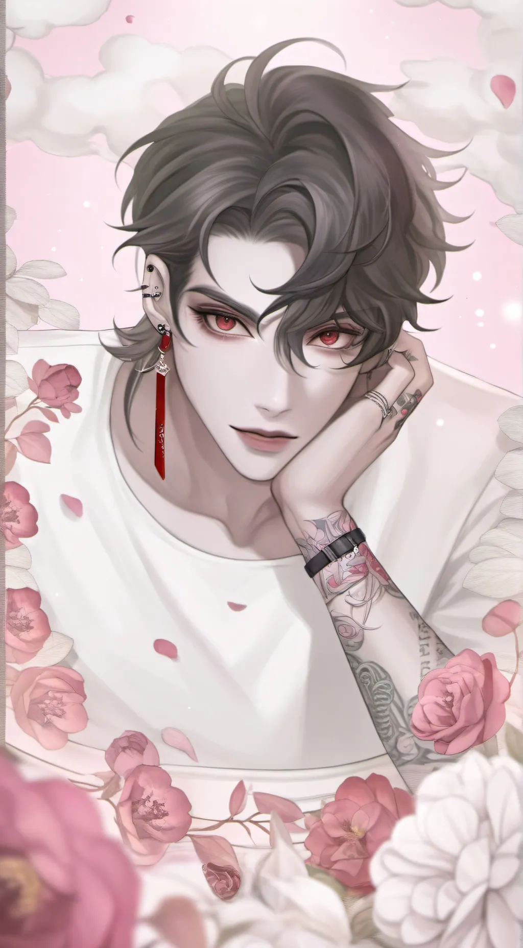 ai character: 🥀♥︎𝙰𝚡𝚎𝚕♥︎🥀 background
