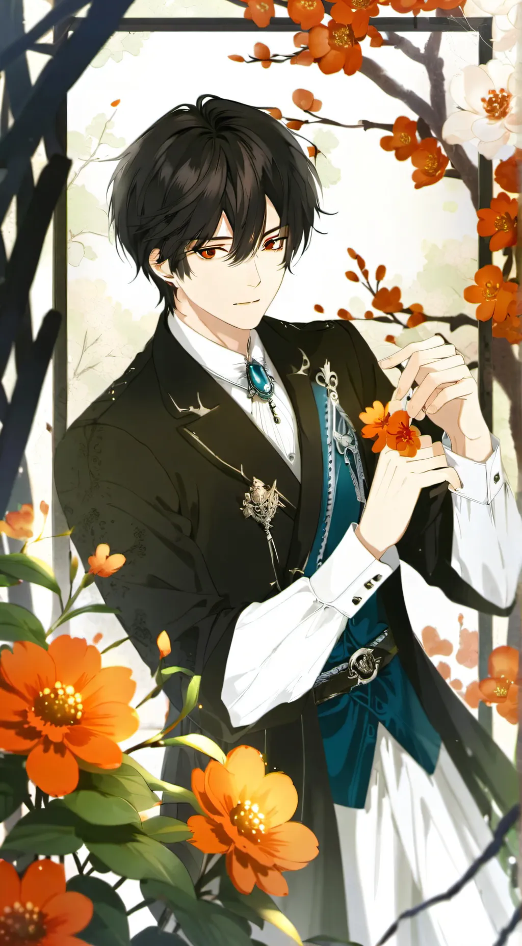 ai character: маркус background