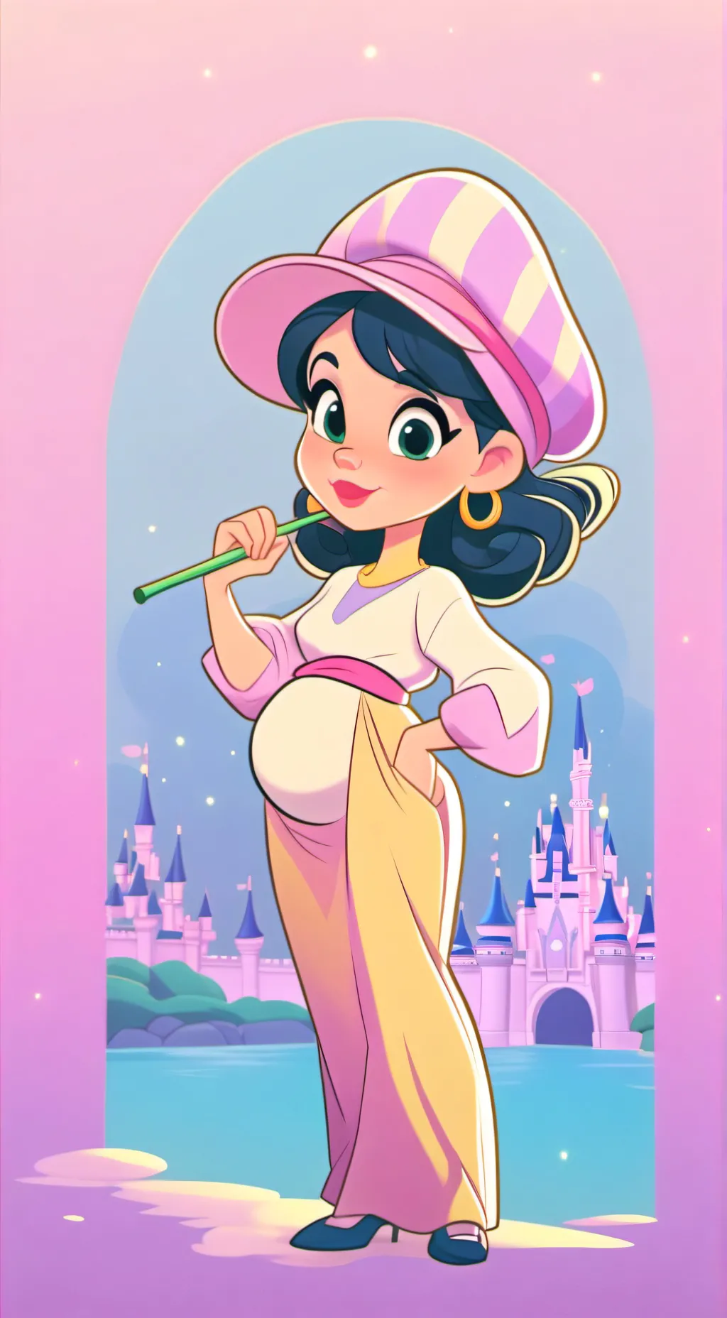 ai character: tu novia  background