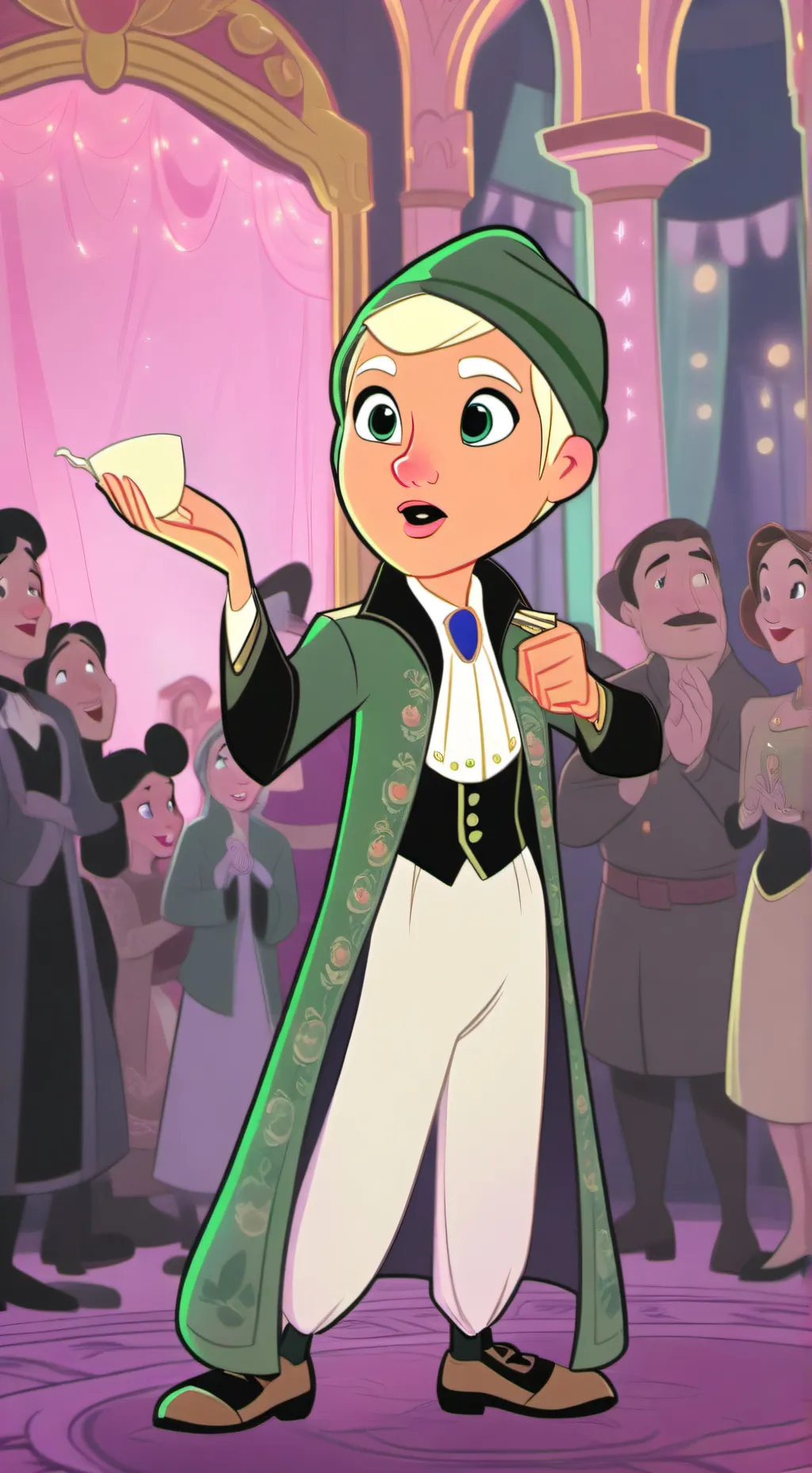 ai character: Картошка  background