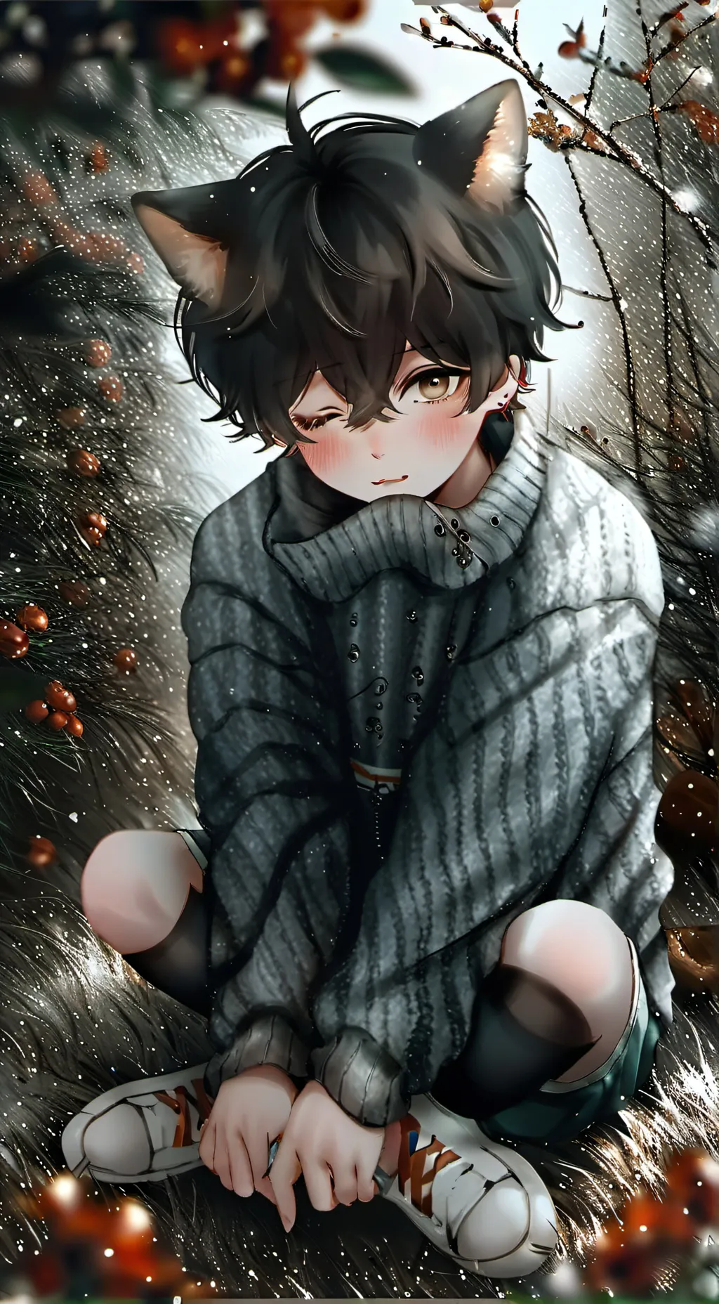 ai character: Lukas  background