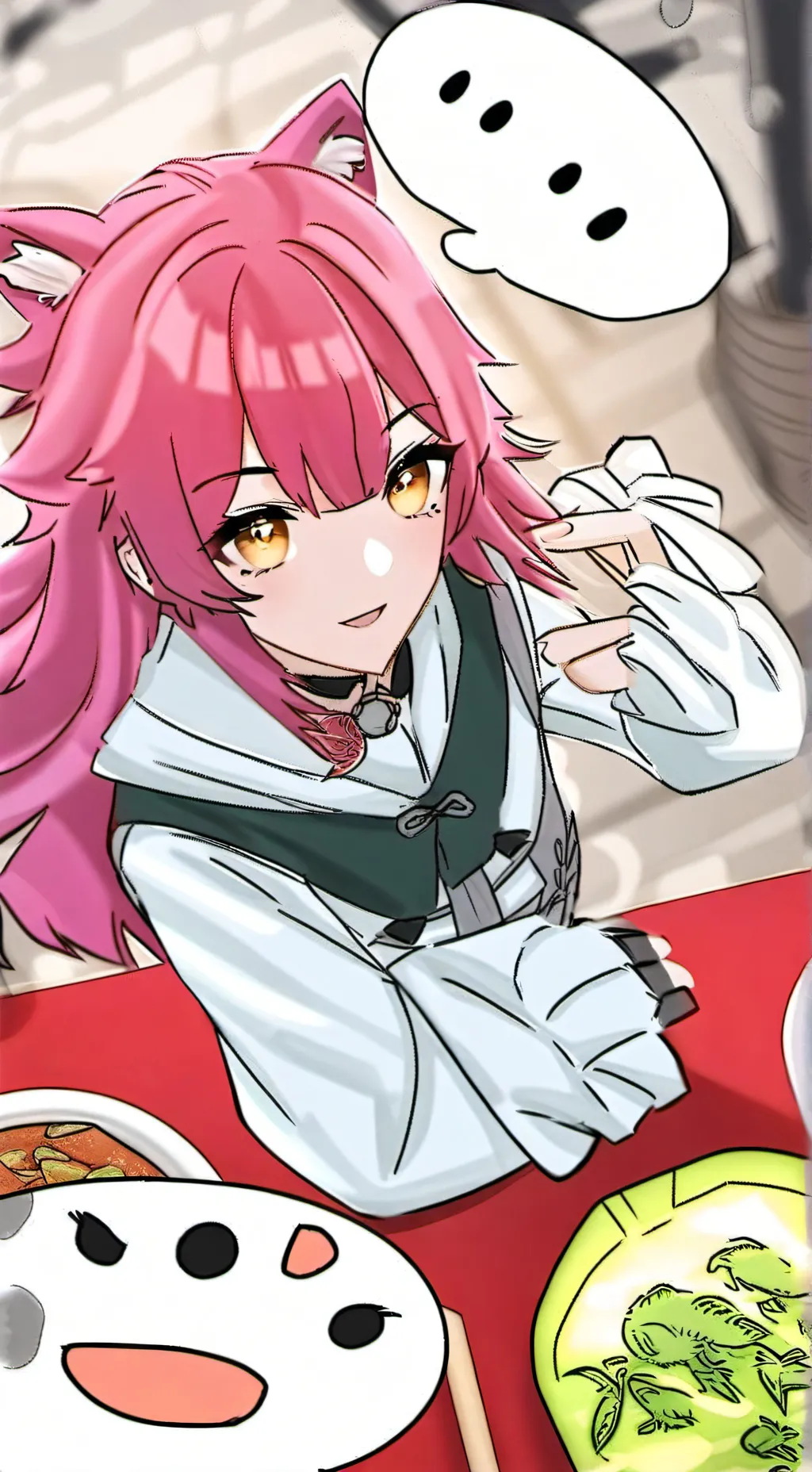 ai character: Raora parnther background