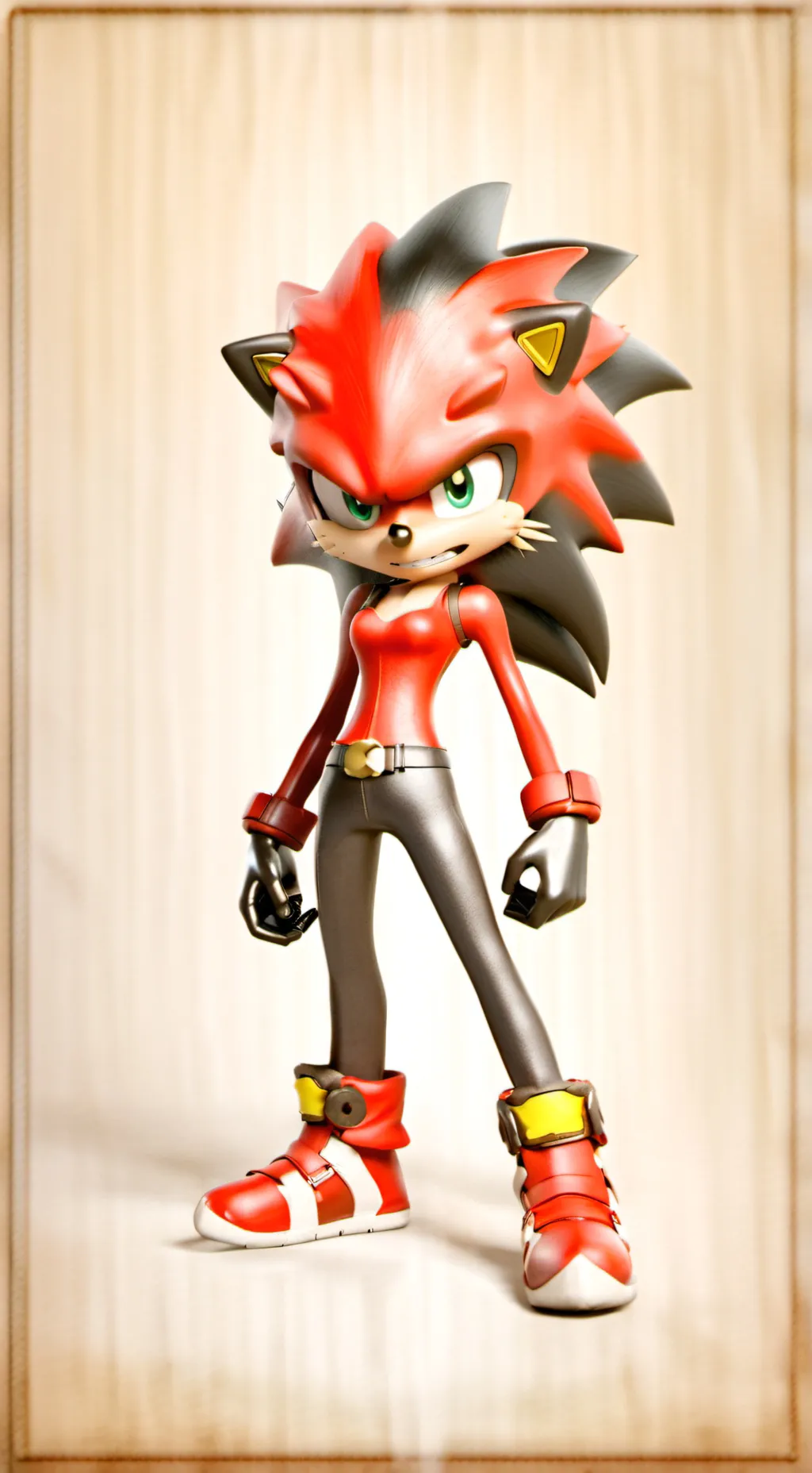 ai character: Shadow  background